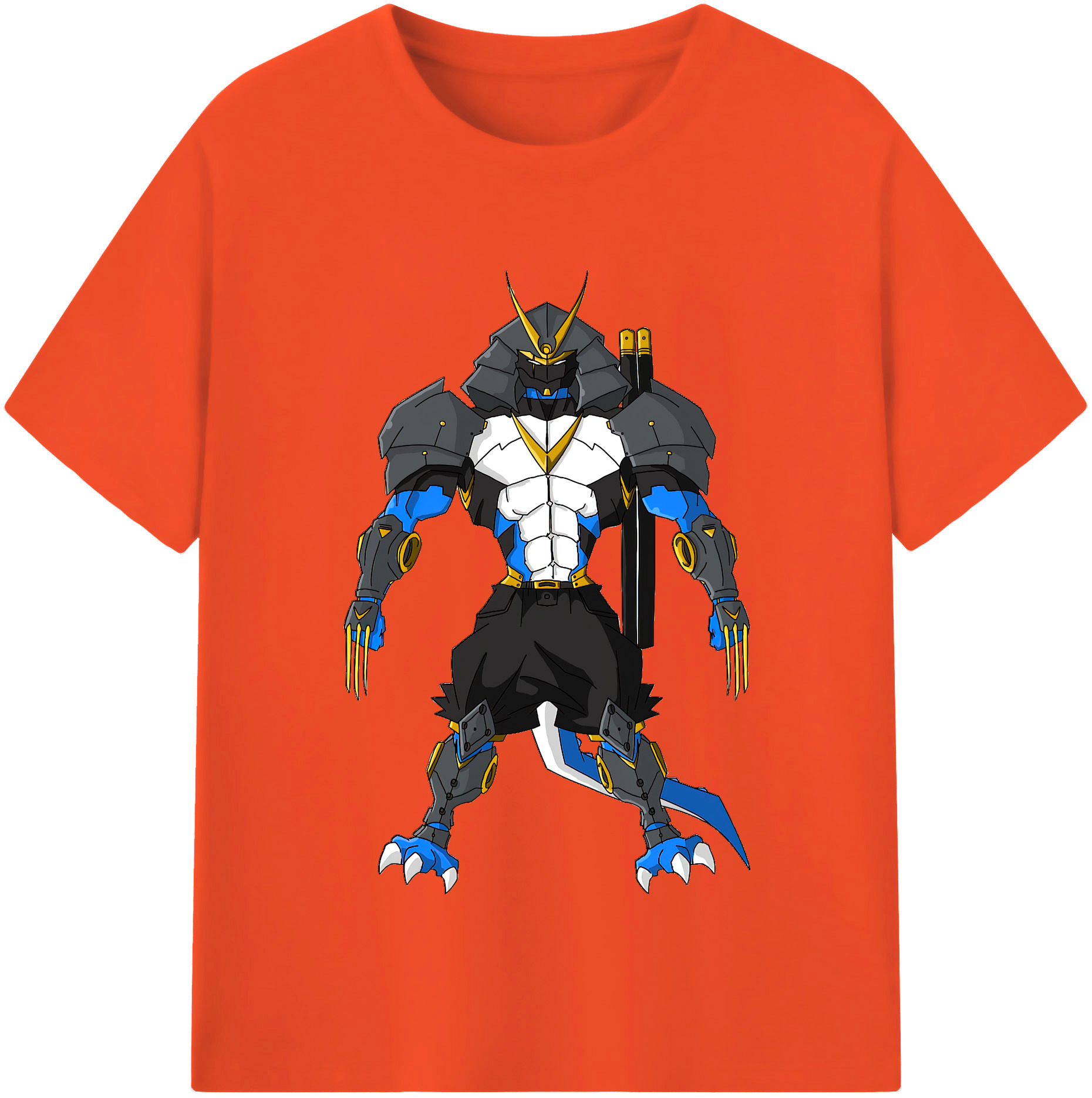 （画像用） Digimon デジタルモンスター/デジモン 綿100％半袖Tシャツ（フロントプリント）
