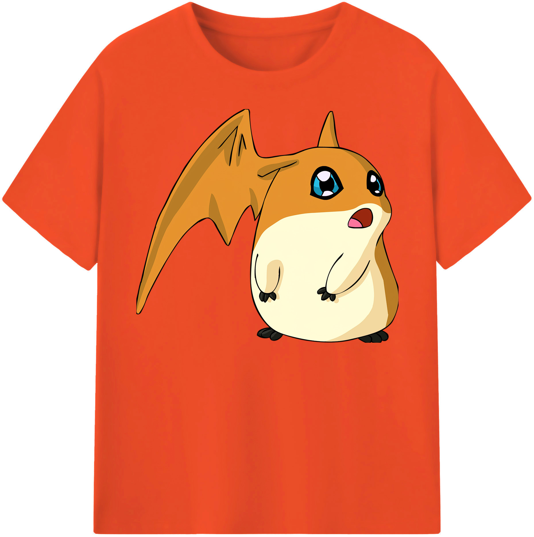 （画像用） Digimon デジタルモンスター/デジモン 綿100％半袖Tシャツ（フロントプリント）