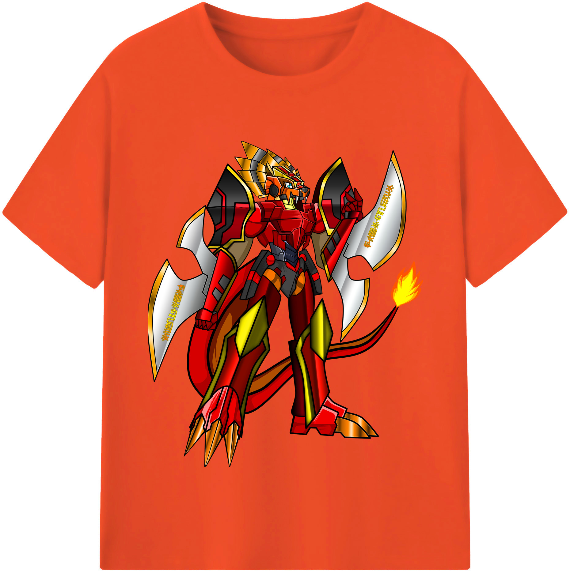 （画像用） Digimon デジタルモンスター/デジモン 綿100％半袖Tシャツ（フロントプリント）