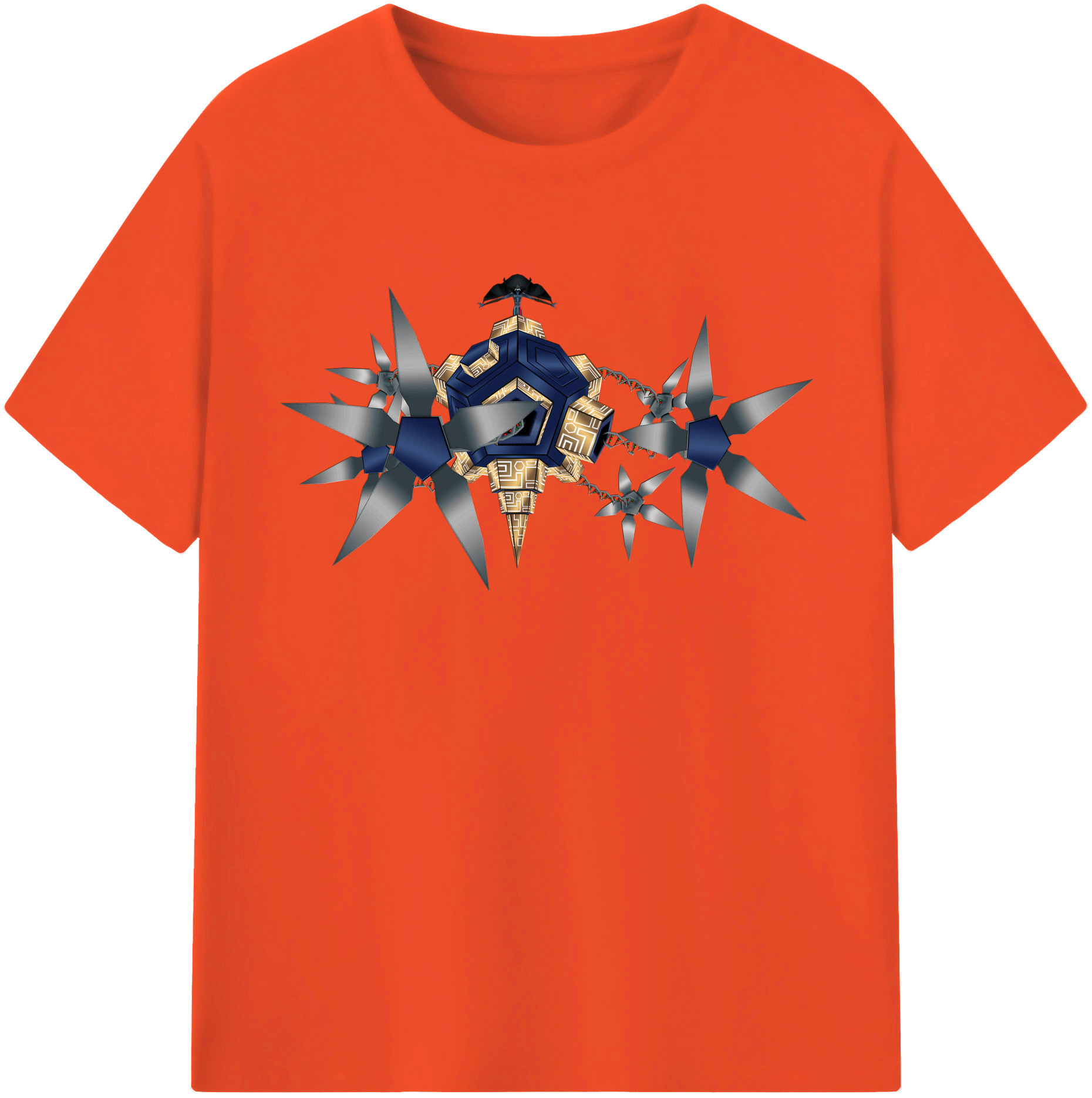 （画像用） Digimon デジタルモンスター/デジモン 綿100％半袖Tシャツ（フロントプリント）