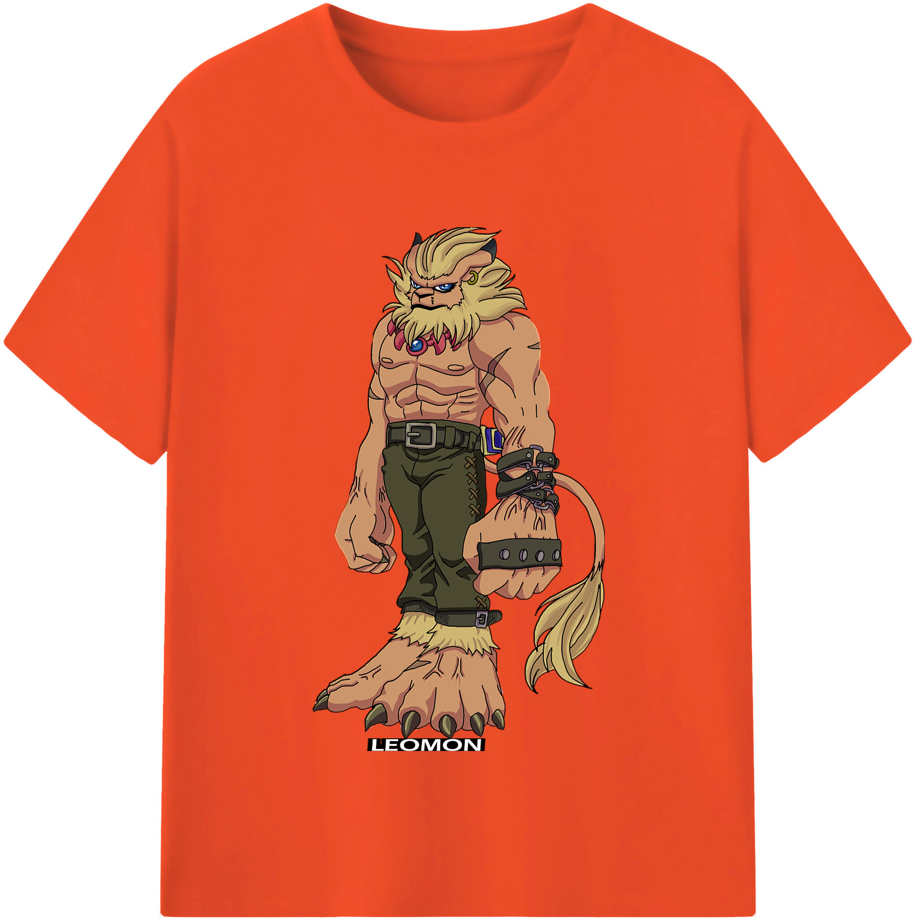 （画像用） Digimon デジタルモンスター/デジモン 綿100％半袖Tシャツ（フロントプリント）
