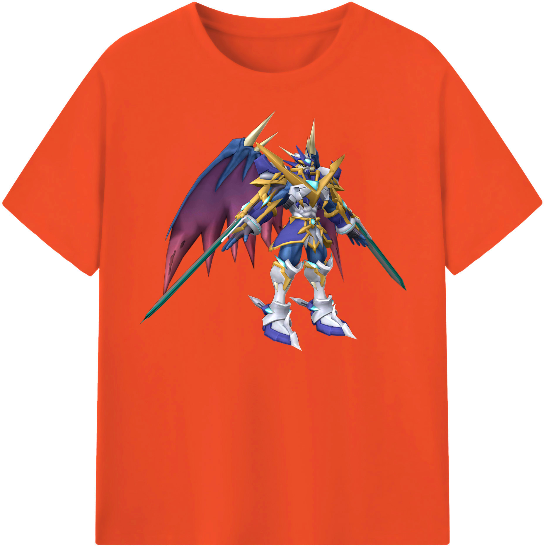 （画像用） Digimon デジタルモンスター/デジモン 綿100％半袖Tシャツ（フロントプリント）