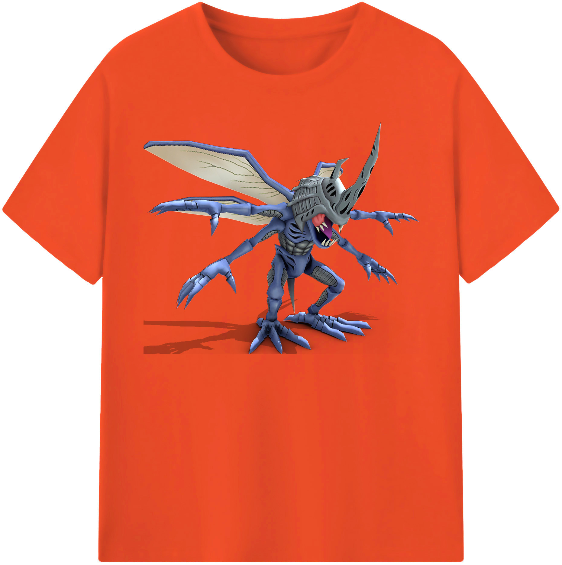 （画像用） Digimon デジタルモンスター/デジモン 綿100％半袖Tシャツ（フロントプリント）