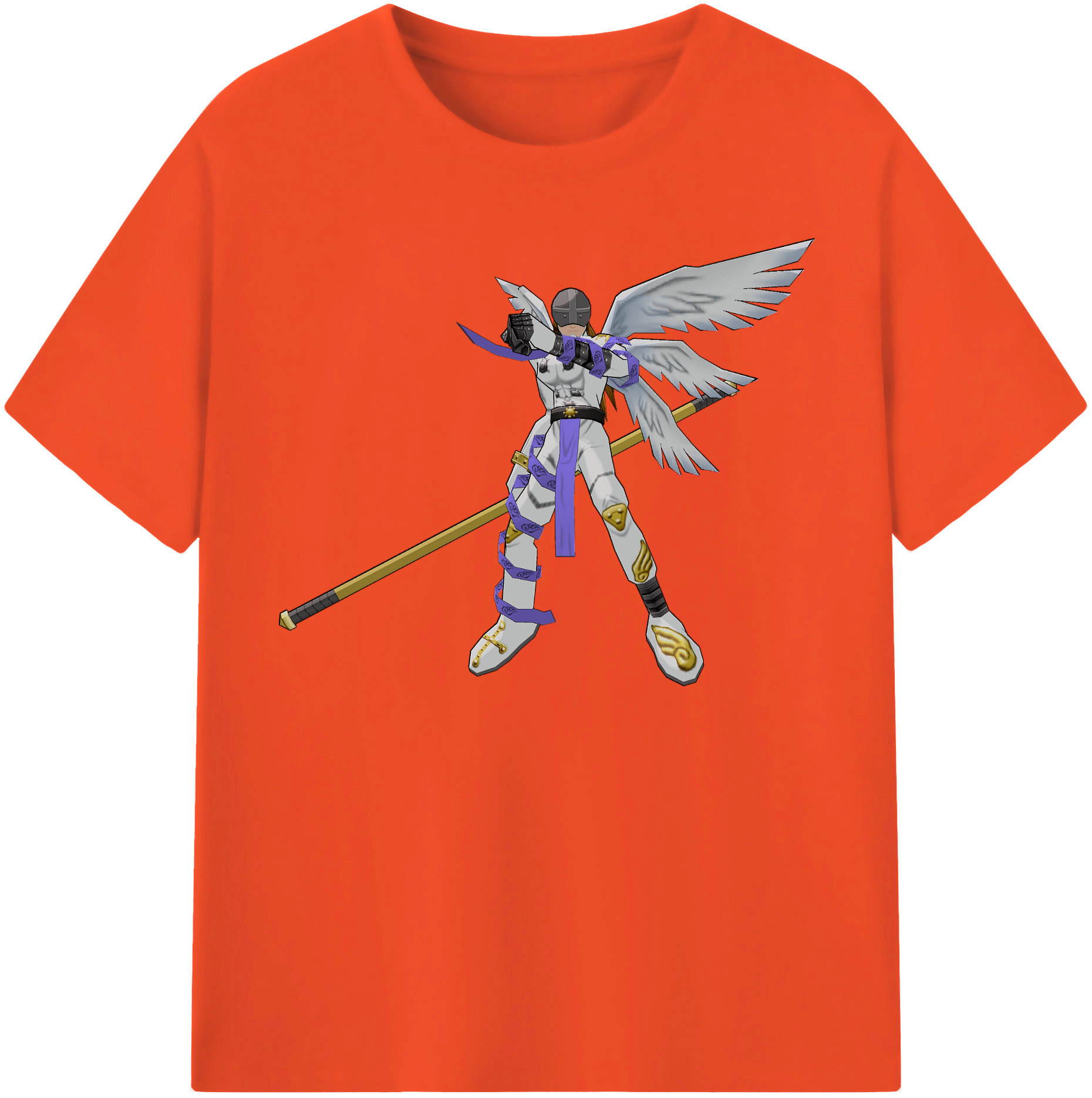 （画像用） Digimon デジタルモンスター/デジモン 綿100％半袖Tシャツ（フロントプリント）