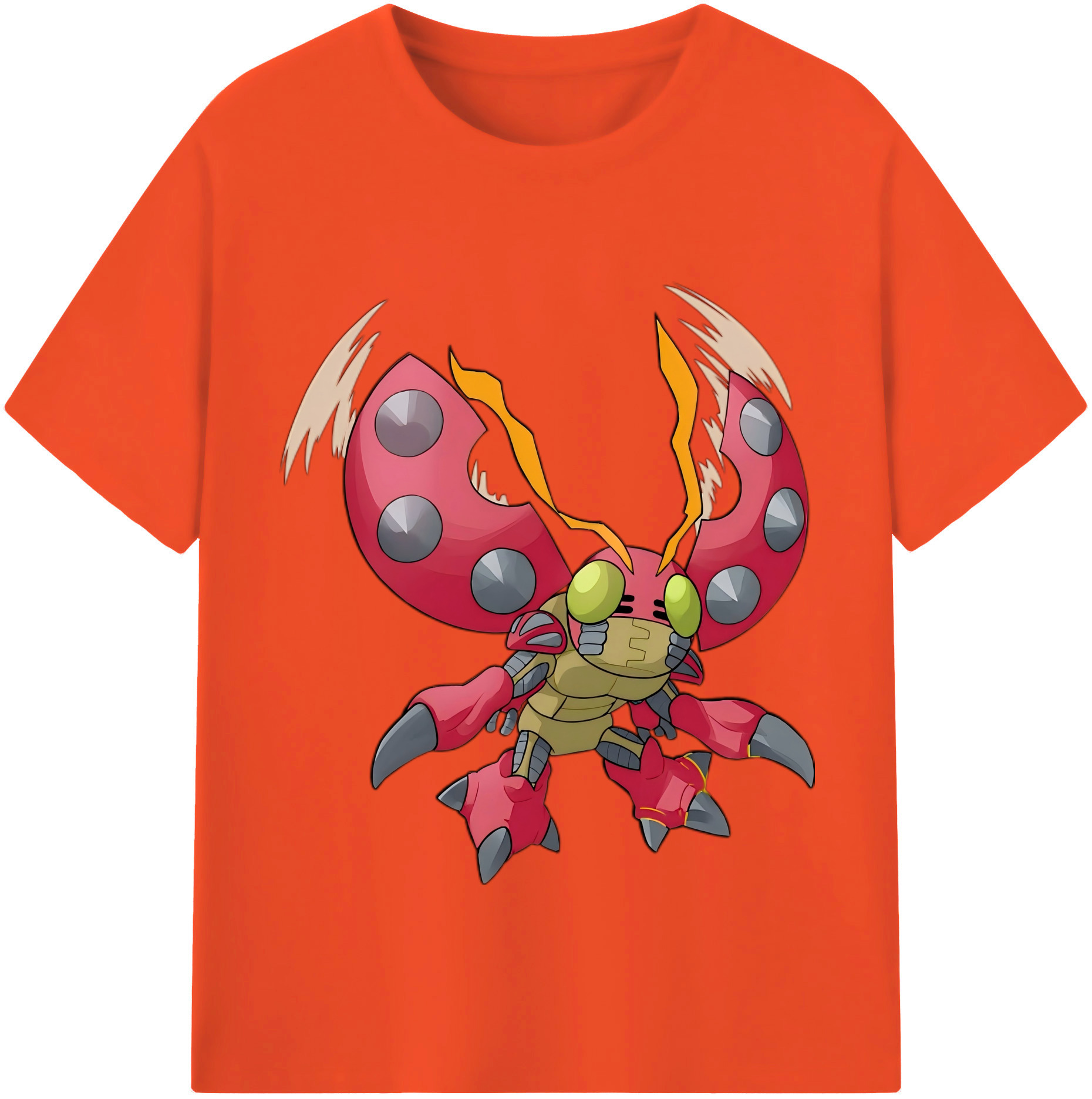 （画像用） Digimon デジタルモンスター/デジモン 綿100％半袖Tシャツ（フロントプリント）