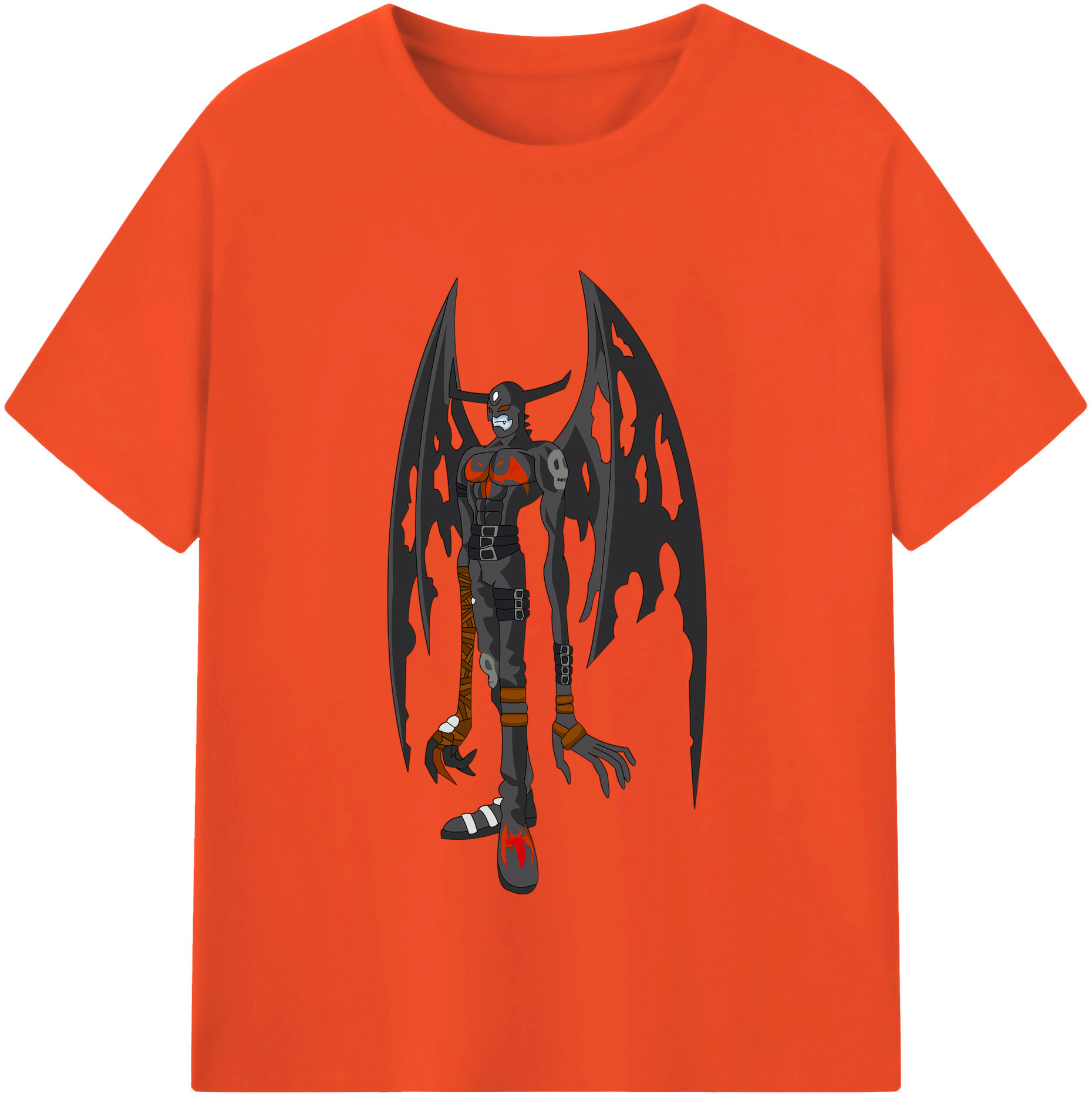 （画像用） Digimon デジタルモンスター/デジモン 綿100％半袖Tシャツ（フロントプリント）
