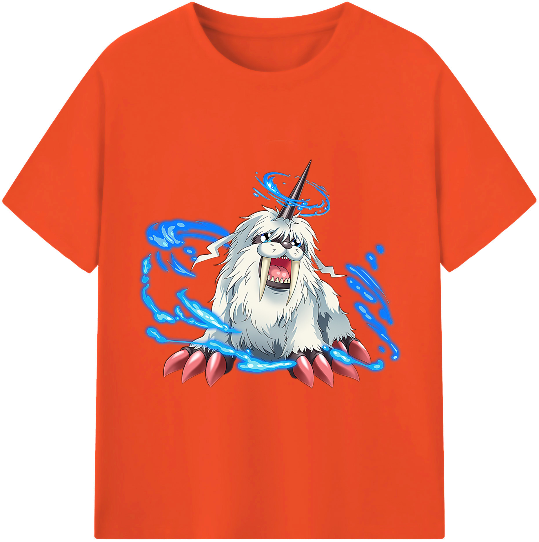 （画像用） Digimon デジタルモンスター/デジモン 綿100％半袖Tシャツ（フロントプリント）