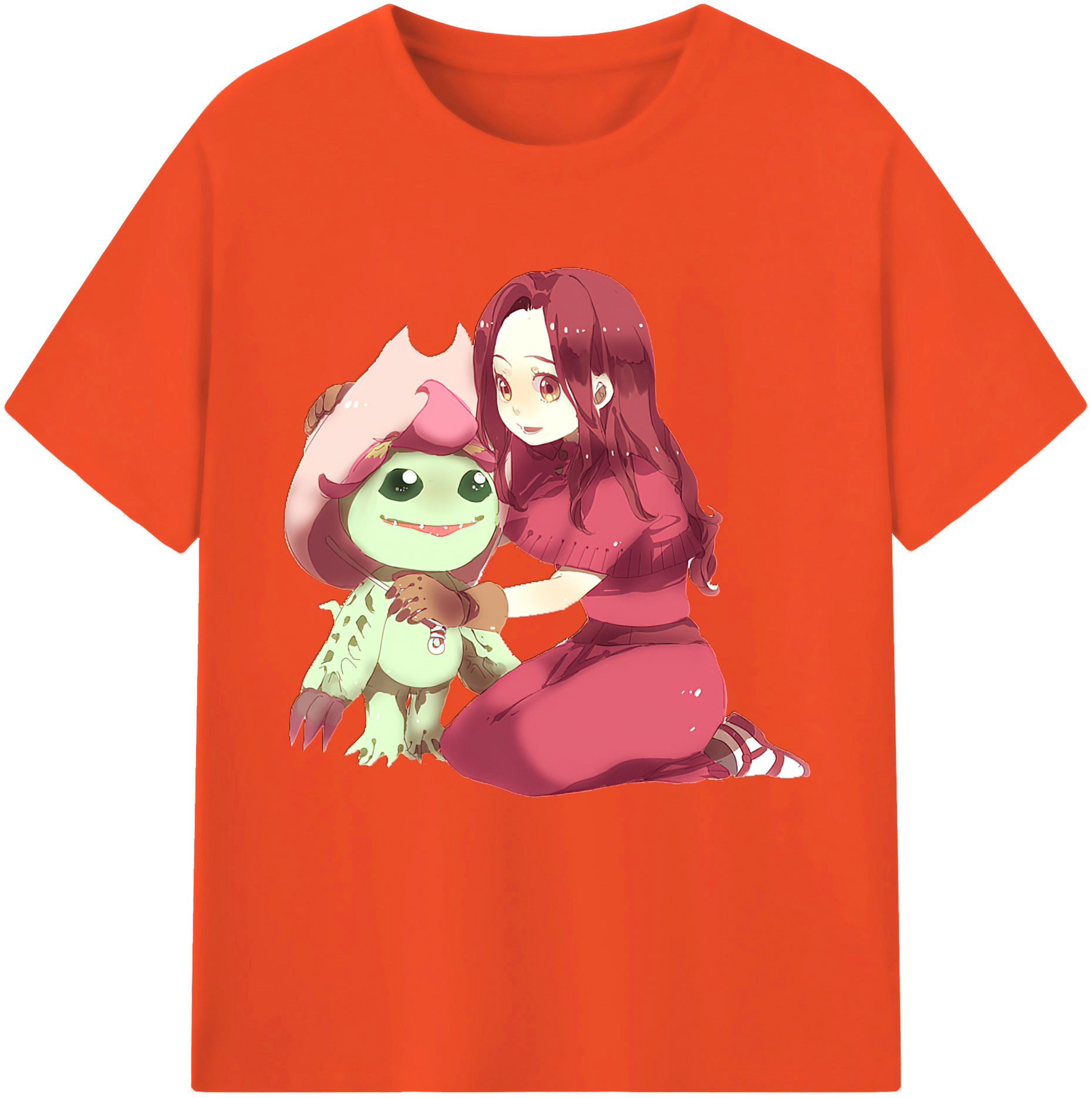 （画像用） Digimon デジタルモンスター/デジモン 綿100％半袖Tシャツ（フロントプリント）