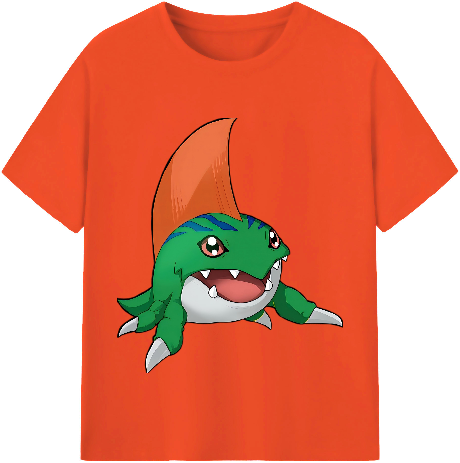 （画像用） Digimon デジタルモンスター/デジモン 綿100％半袖Tシャツ（フロントプリント）