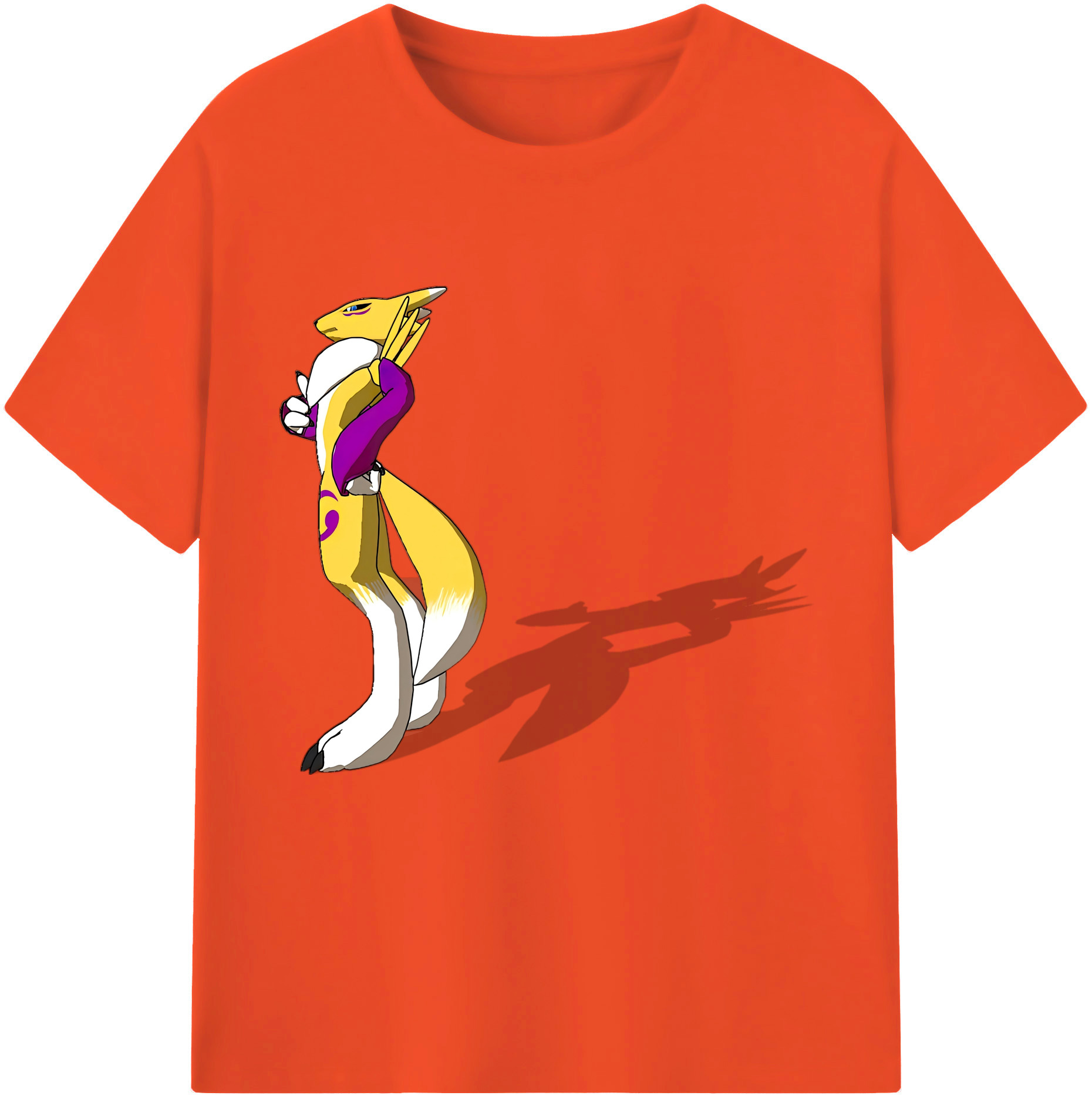 （画像用） Digimon デジタルモンスター/デジモン 綿100％半袖Tシャツ（フロントプリント）