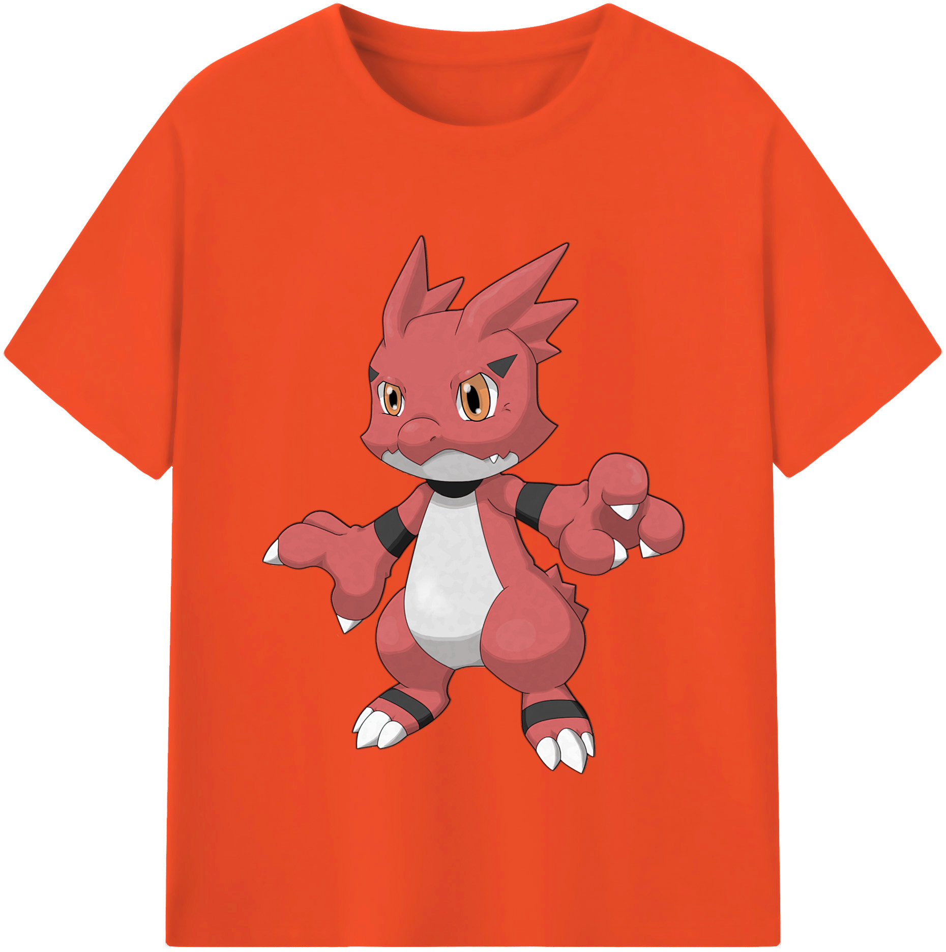 （画像用） Digimon デジタルモンスター/デジモン 綿100％半袖Tシャツ（フロントプリント）
