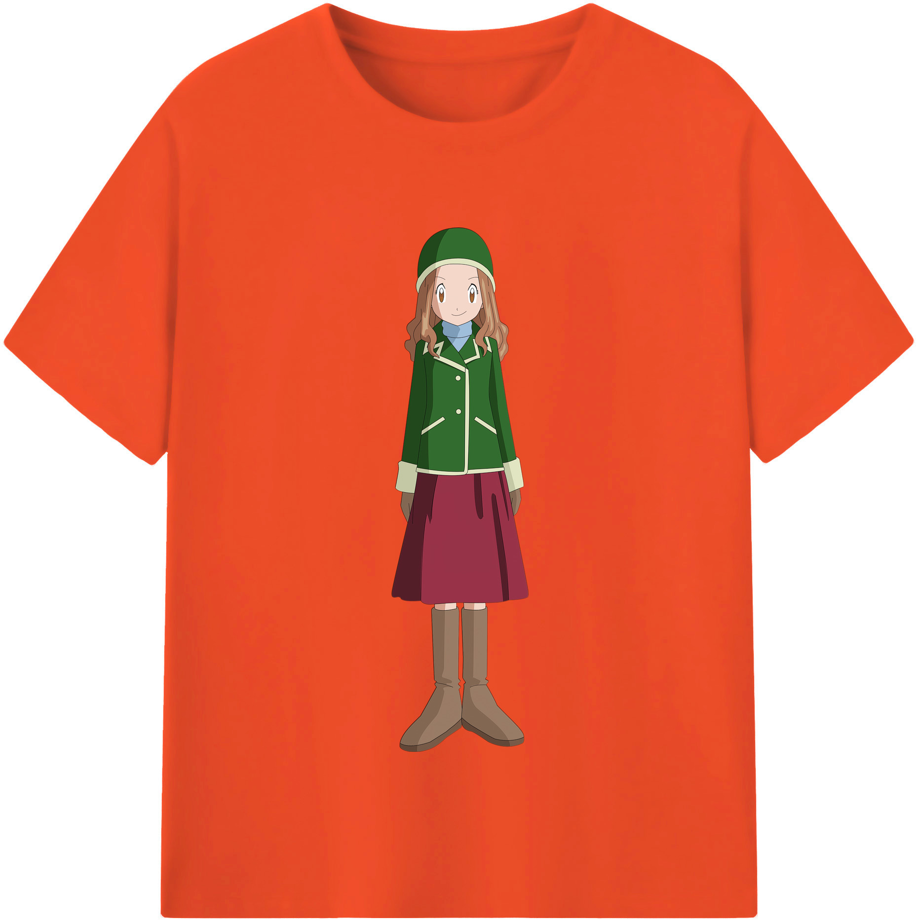 （画像用） Digimon デジタルモンスター/デジモン 綿100％半袖Tシャツ（フロントプリント）