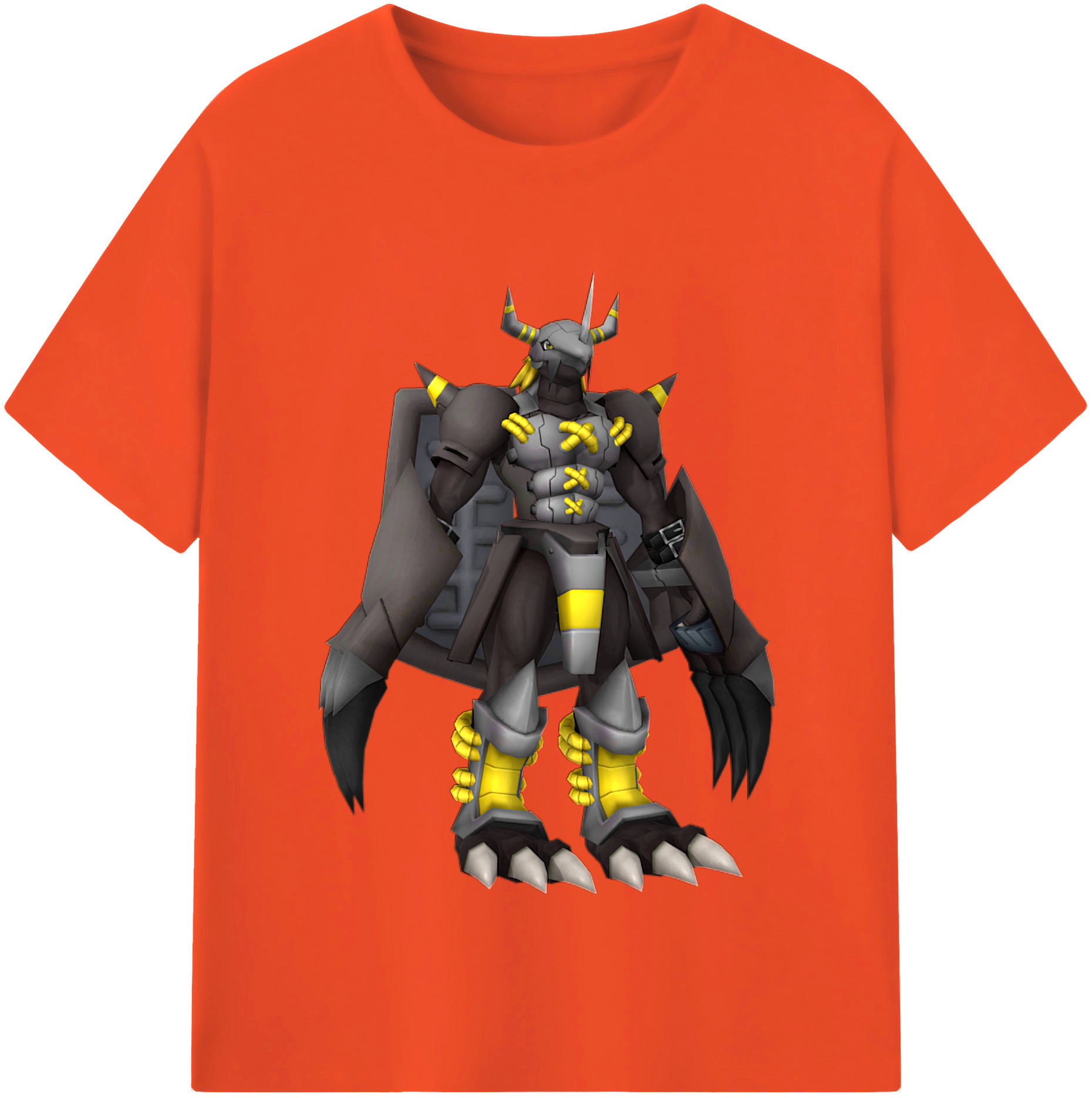 （画像用） Digimon デジタルモンスター/デジモン 綿100％半袖Tシャツ（フロントプリント）