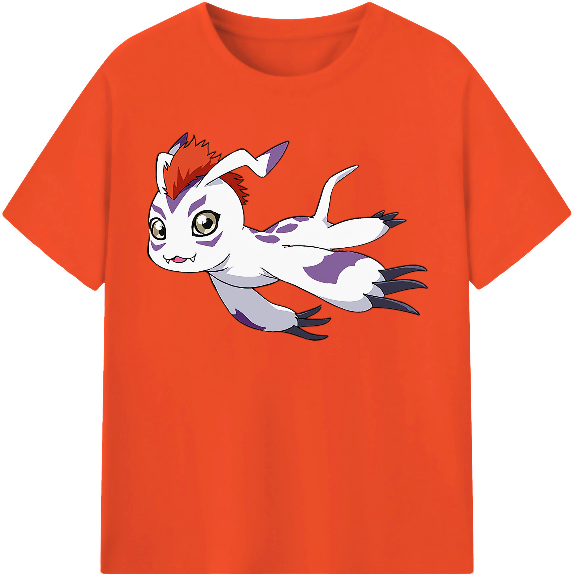 （画像用） Digimon デジタルモンスター/デジモン 綿100％半袖Tシャツ（フロントプリント）