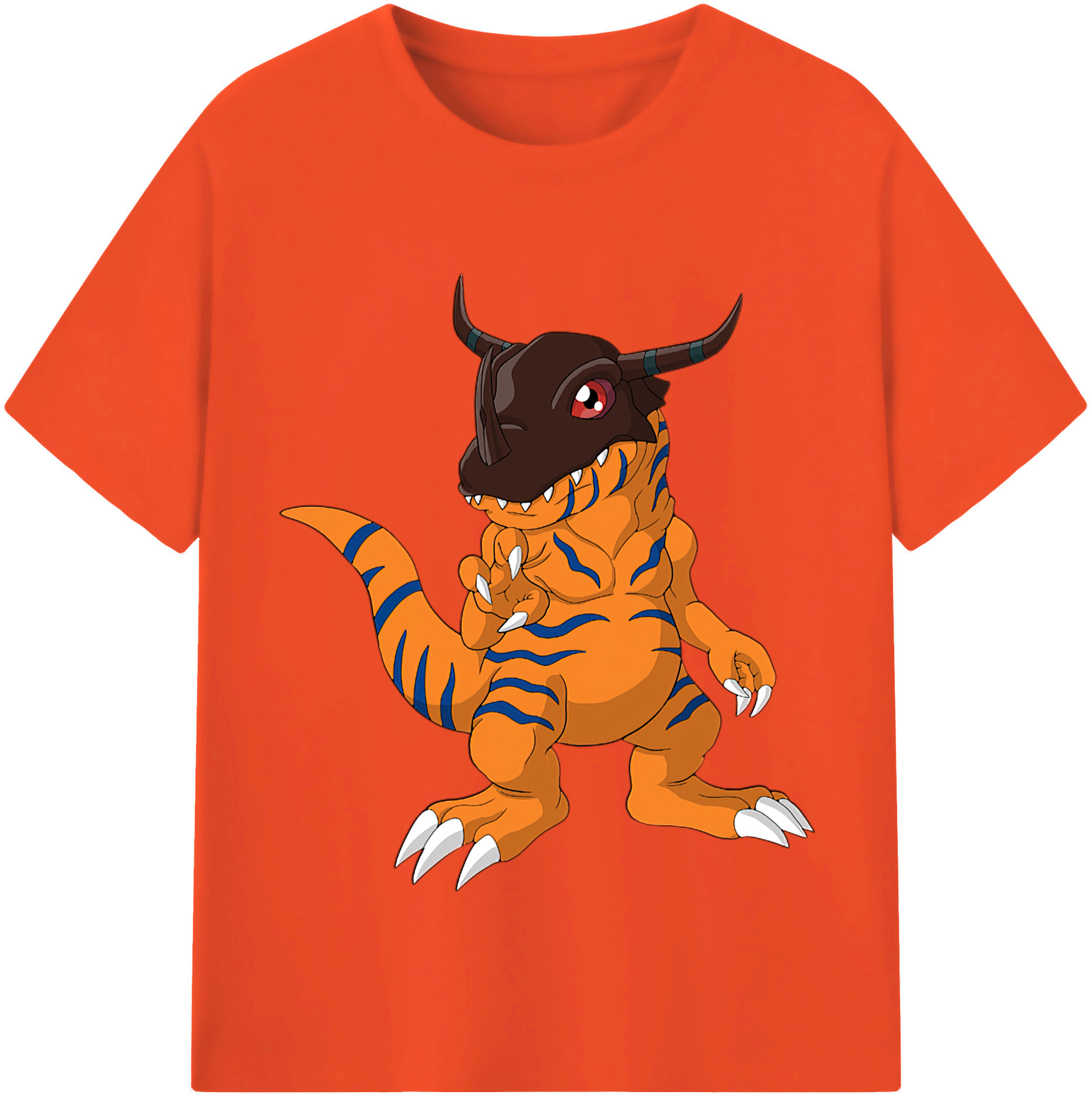 （画像用） Digimon デジタルモンスター/デジモン 綿100％半袖Tシャツ（フロントプリント）