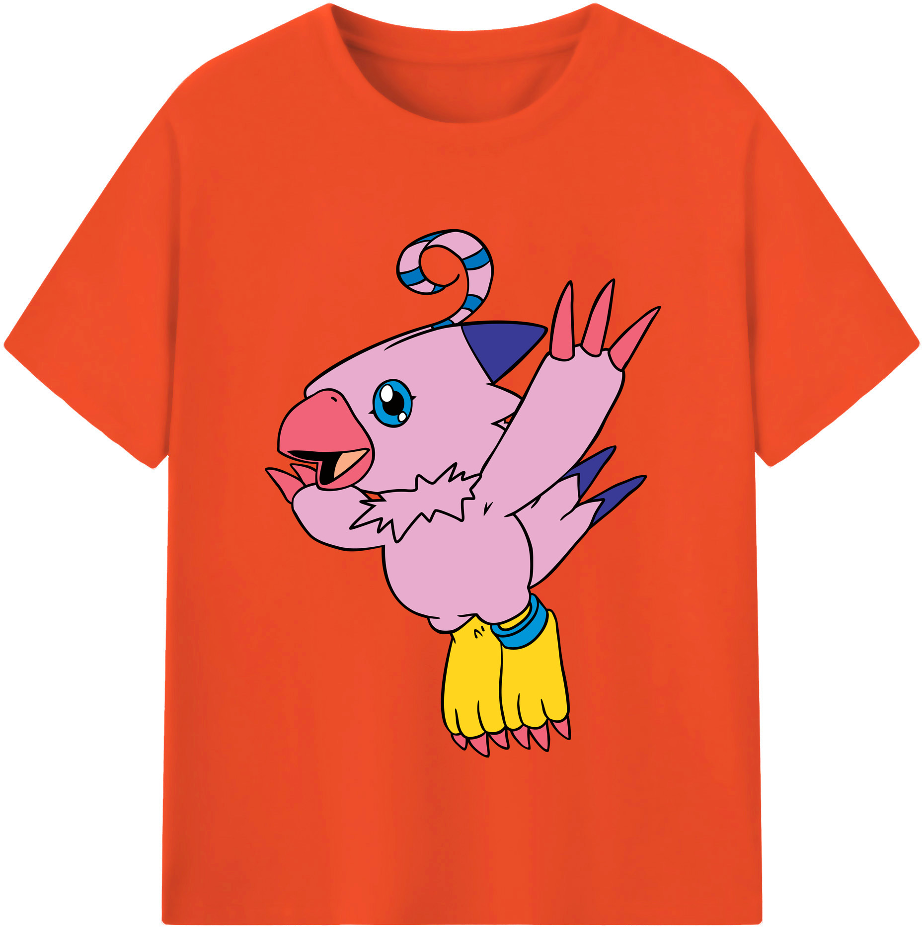 （画像用） Digimon デジタルモンスター/デジモン 綿100％半袖Tシャツ（フロントプリント）