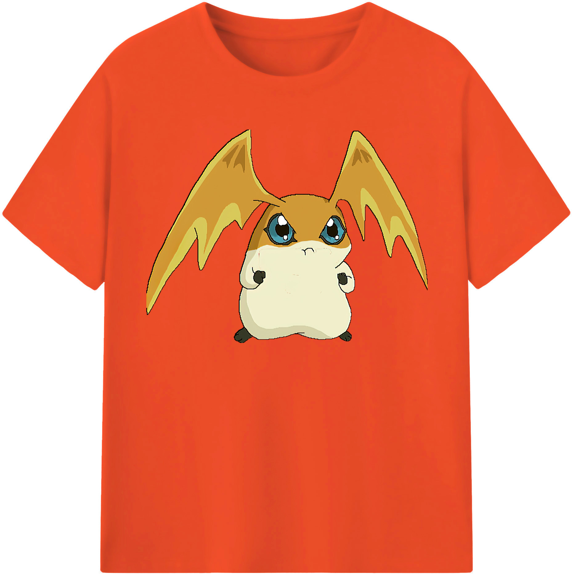 （画像用） Digimon デジタルモンスター/デジモン 綿100％半袖Tシャツ（フロントプリント）