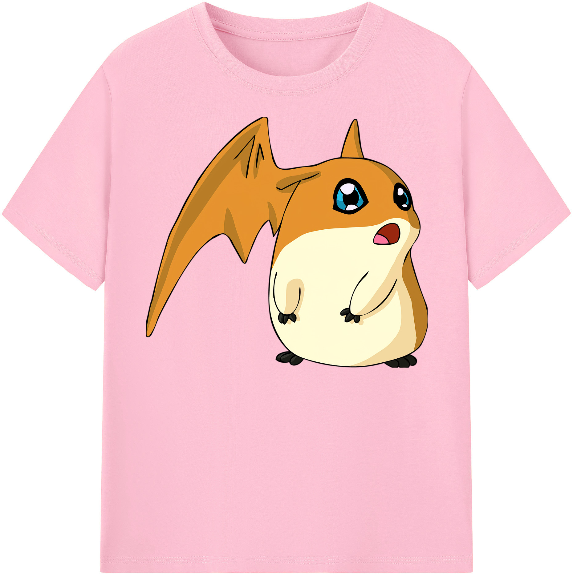 （画像用） Digimon デジタルモンスター/デジモン 綿100％半袖Tシャツ（フロントプリント）
