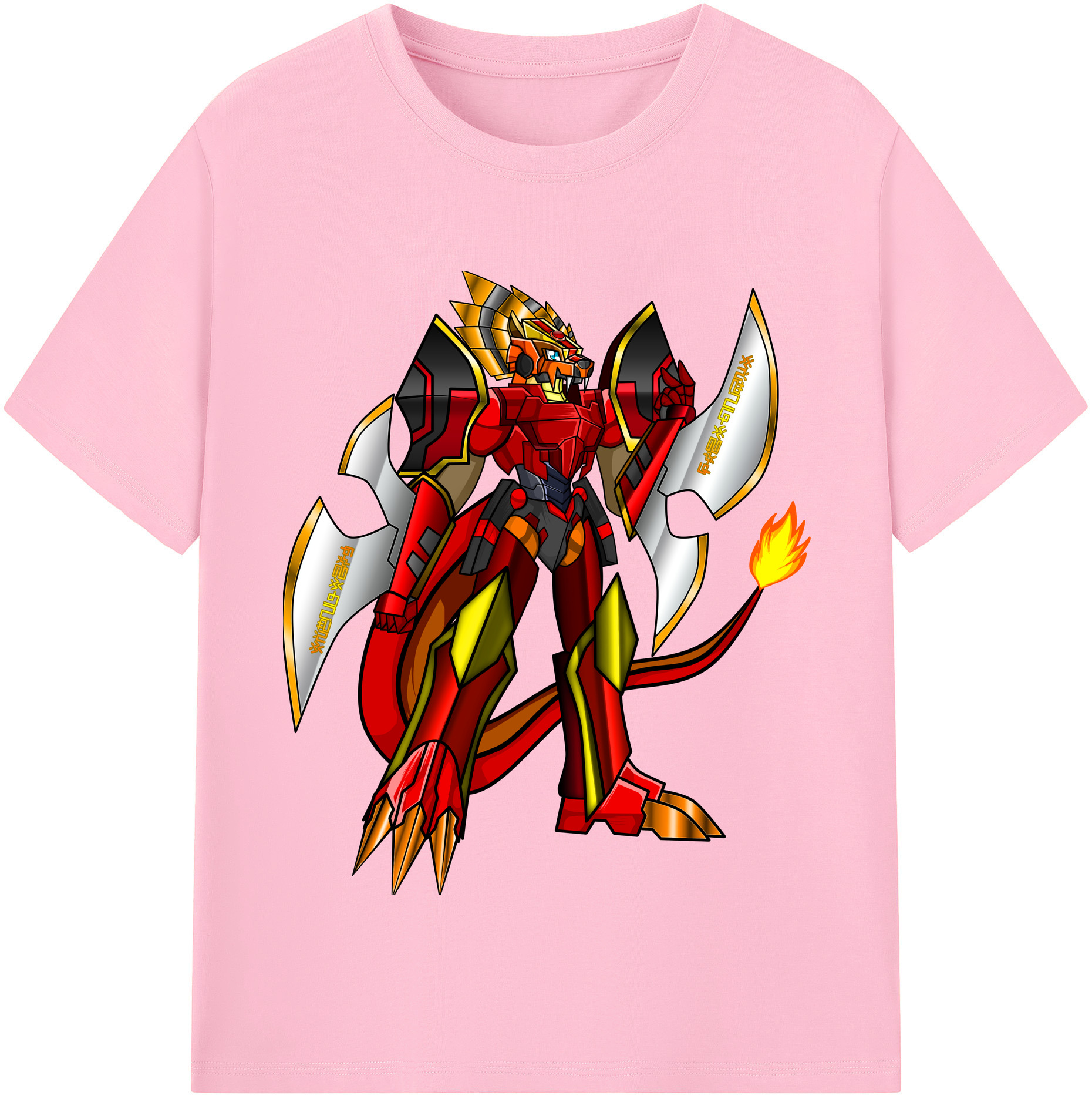 （画像用） Digimon デジタルモンスター/デジモン 綿100％半袖Tシャツ（フロントプリント）