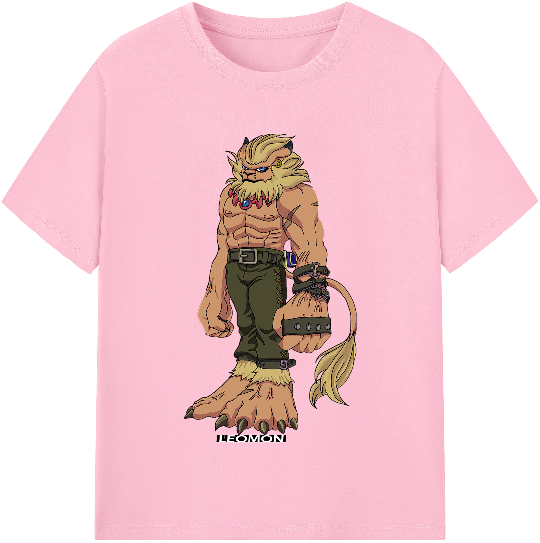 （画像用） Digimon デジタルモンスター/デジモン 綿100％半袖Tシャツ（フロントプリント）