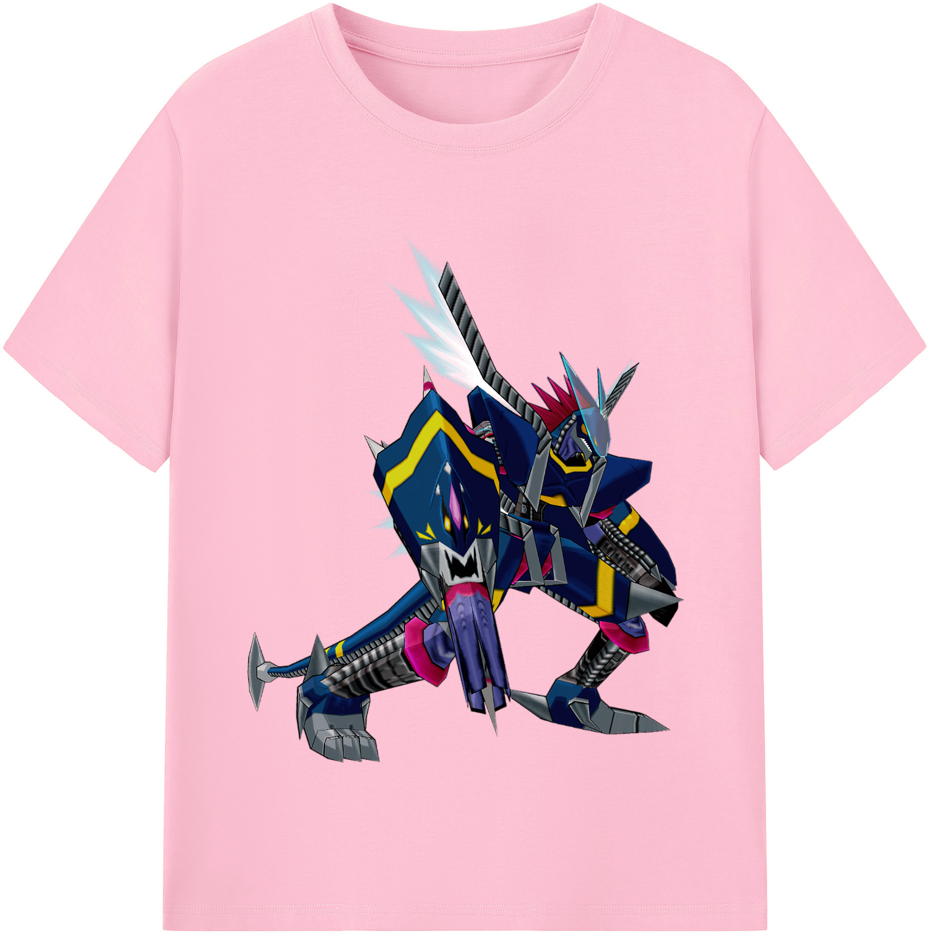 （画像用） Digimon デジタルモンスター/デジモン 綿100％半袖Tシャツ（フロントプリント）
