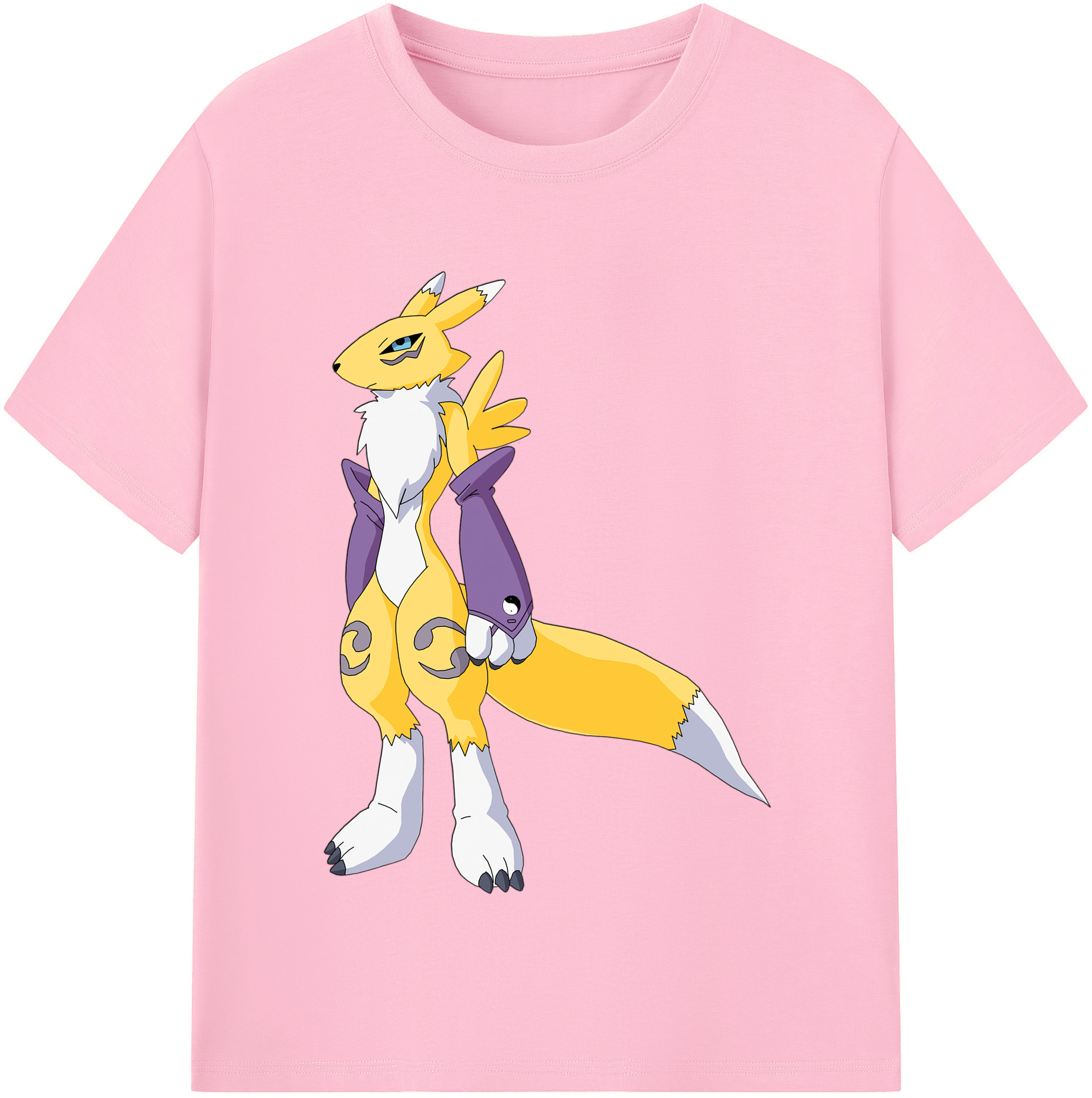 （画像用） Digimon デジタルモンスター/デジモン 綿100％半袖Tシャツ（フロントプリント）
