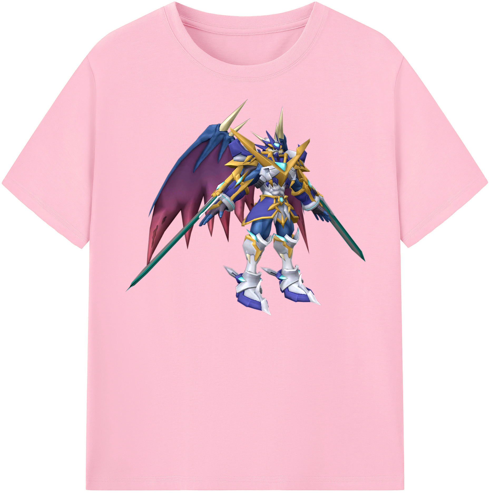 （画像用） Digimon デジタルモンスター/デジモン 綿100％半袖Tシャツ（フロントプリント）