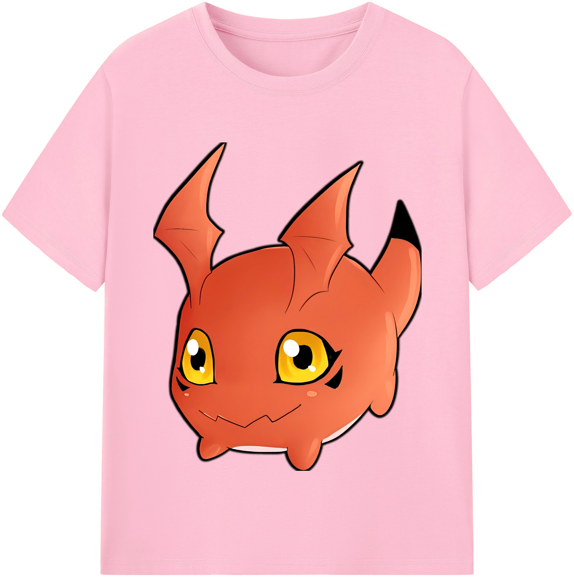 （画像用） Digimon デジタルモンスター/デジモン 綿100％半袖Tシャツ（フロントプリント）