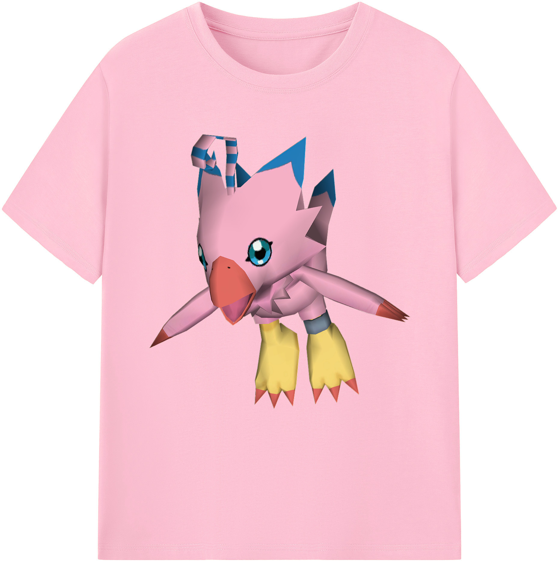 （画像用） Digimon デジタルモンスター/デジモン 綿100％半袖Tシャツ（フロントプリント）