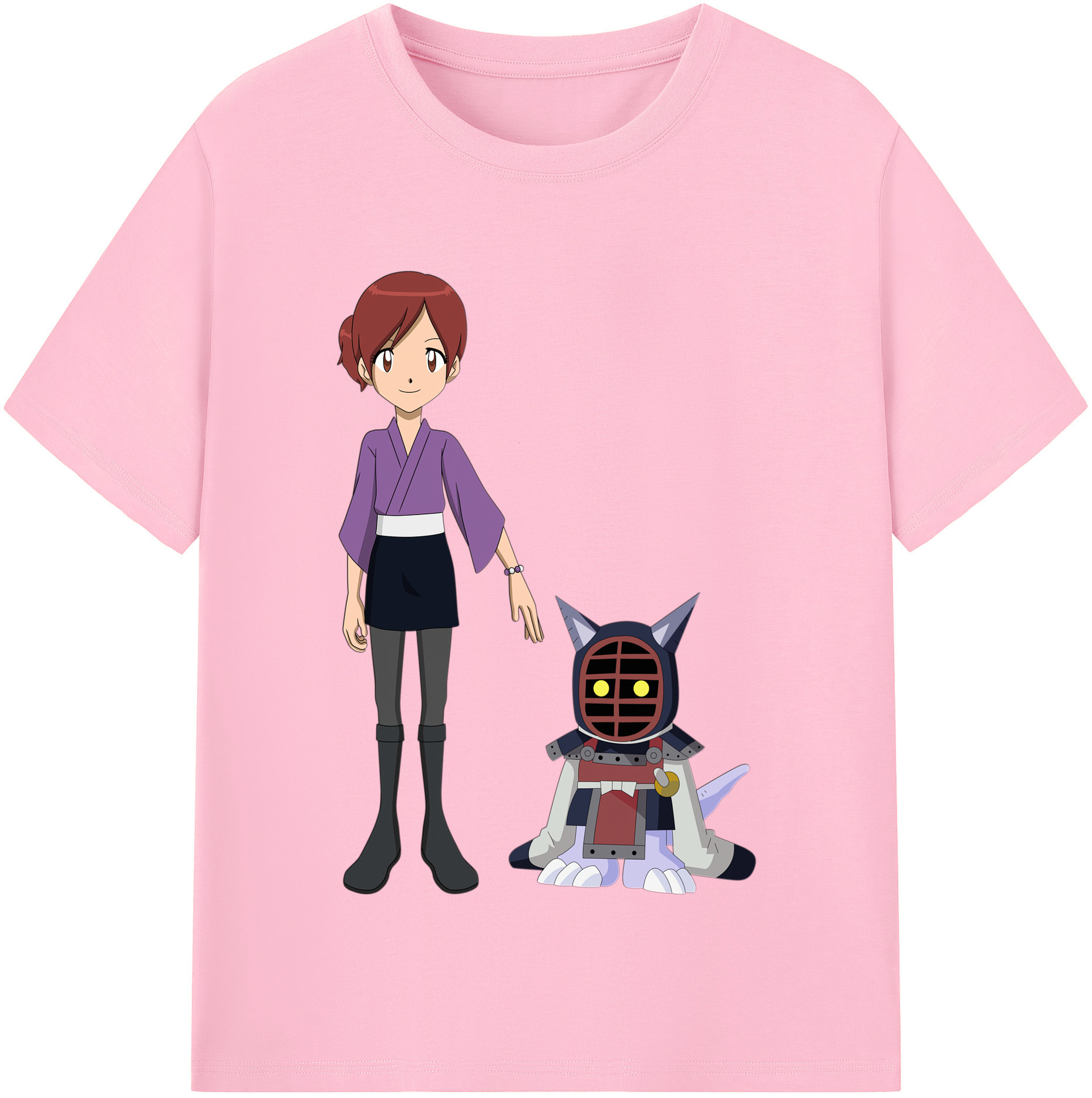 （画像用） Digimon デジタルモンスター/デジモン 綿100％半袖Tシャツ（フロントプリント）