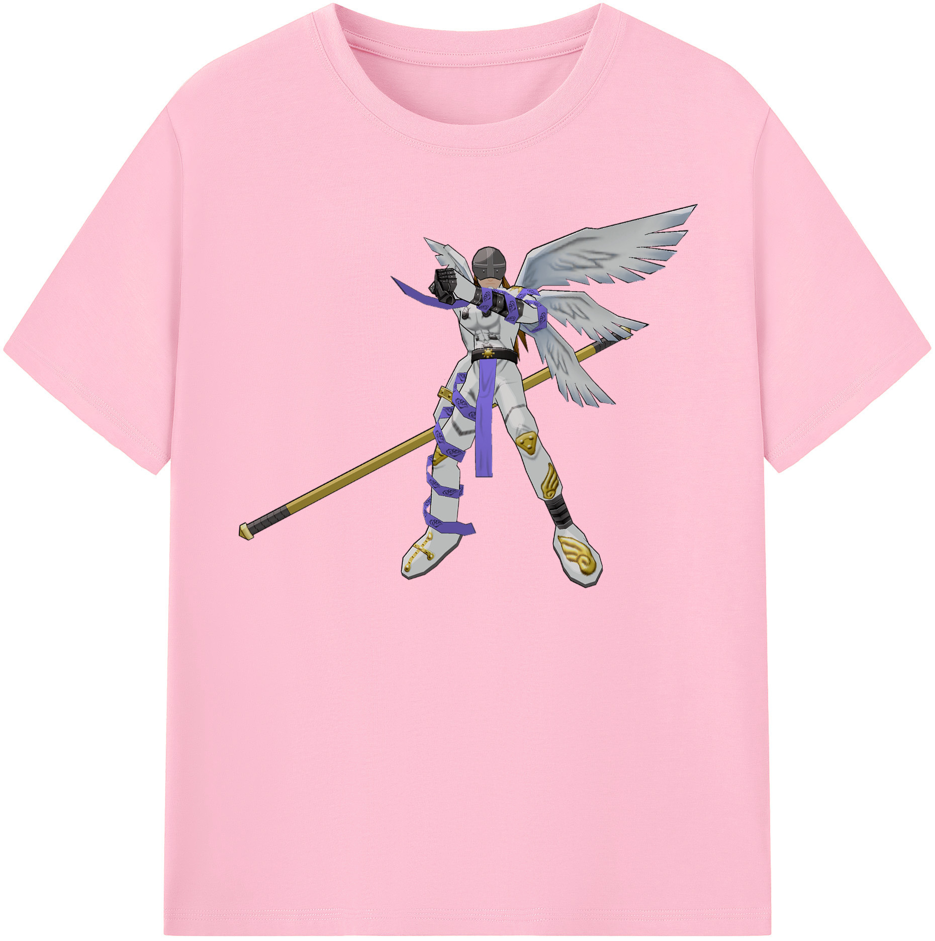 （画像用） Digimon デジタルモンスター/デジモン 綿100％半袖Tシャツ（フロントプリント）