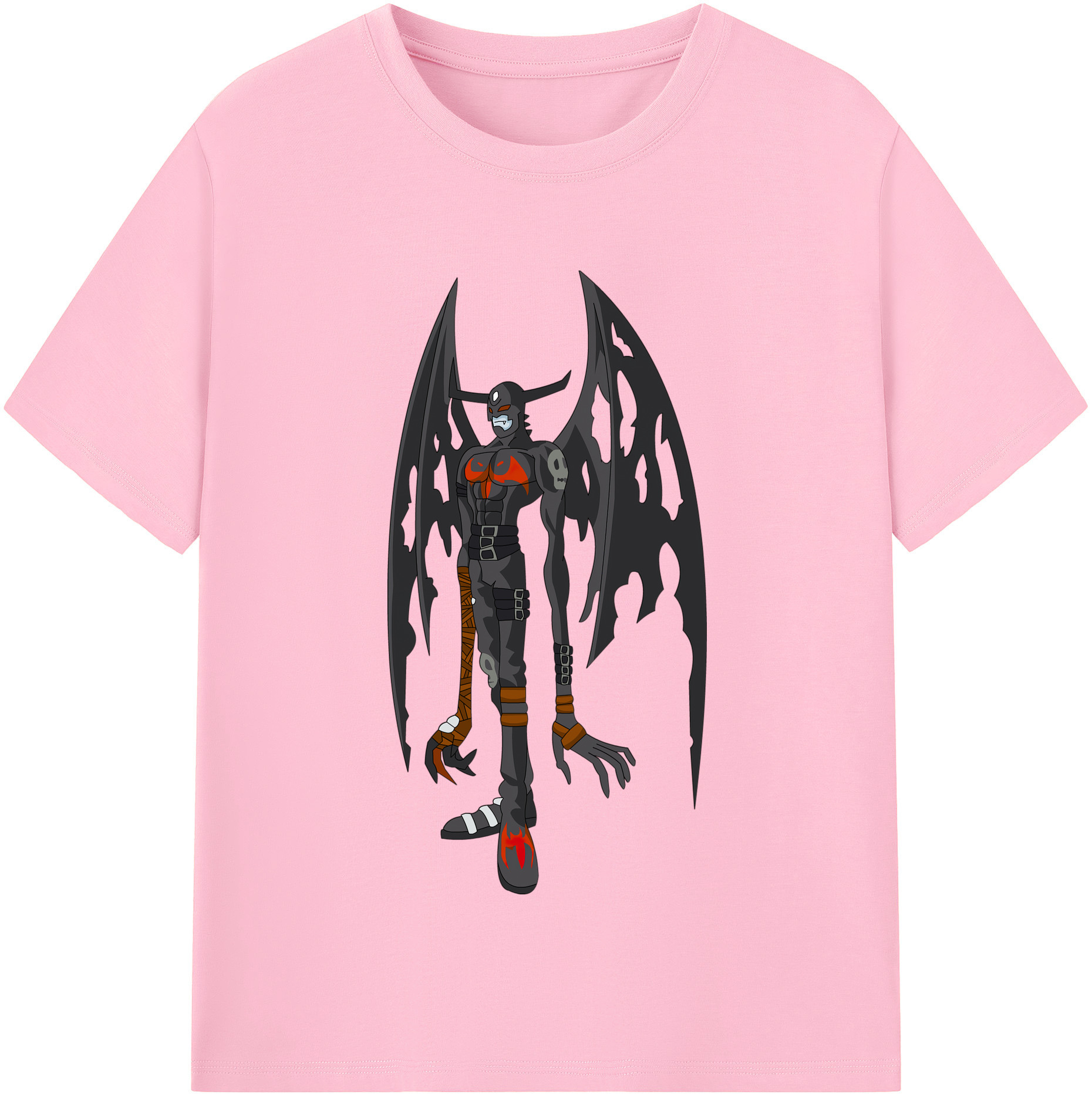 （画像用） Digimon デジタルモンスター/デジモン 綿100％半袖Tシャツ（フロントプリント）