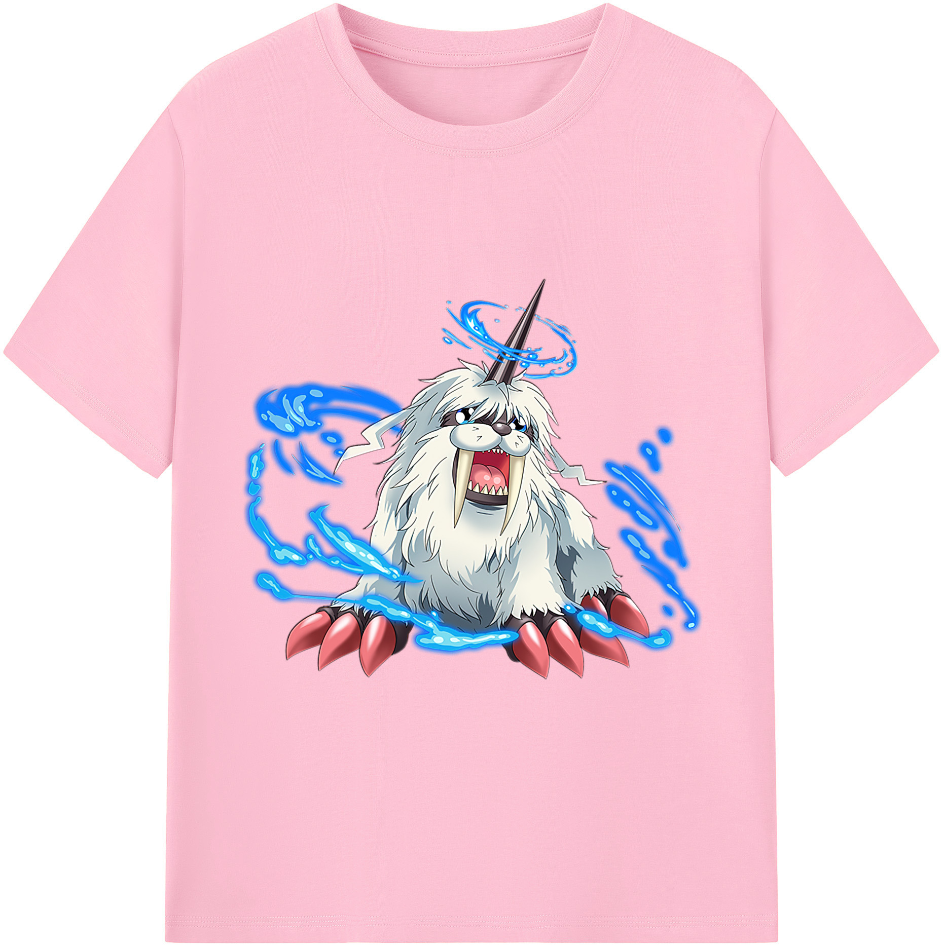 （画像用） Digimon デジタルモンスター/デジモン 綿100％半袖Tシャツ（フロントプリント）
