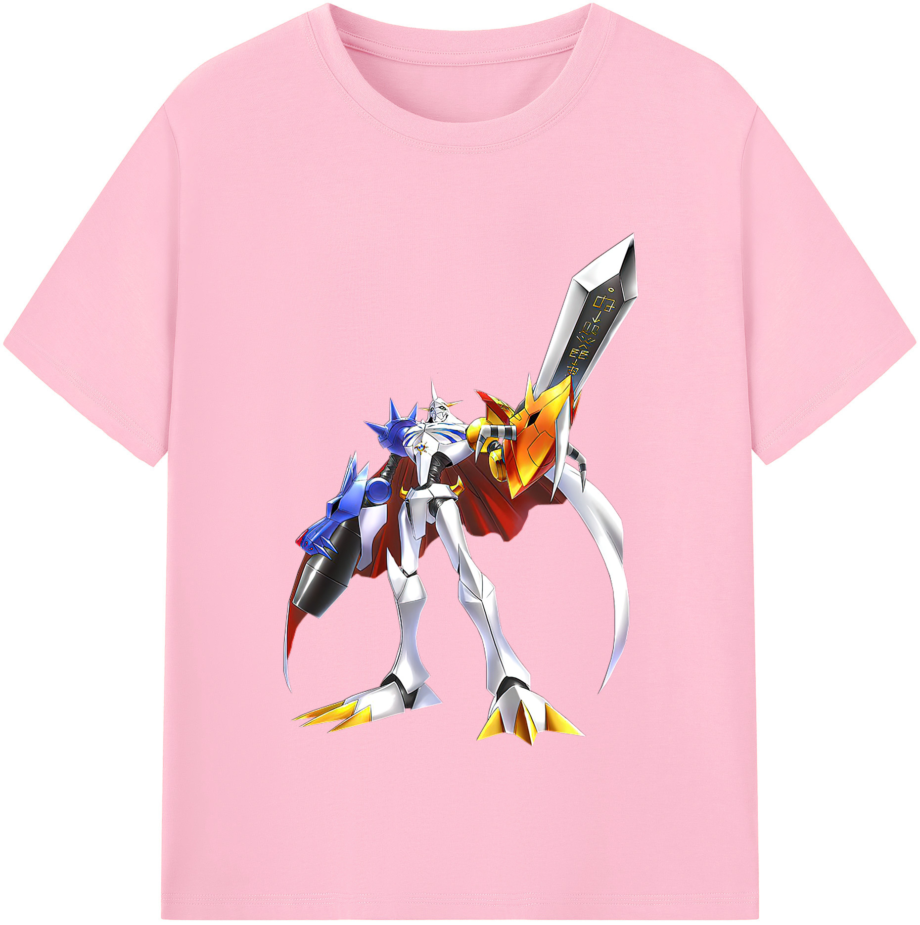 （画像用） Digimon デジタルモンスター/デジモン 綿100％半袖Tシャツ（フロントプリント）