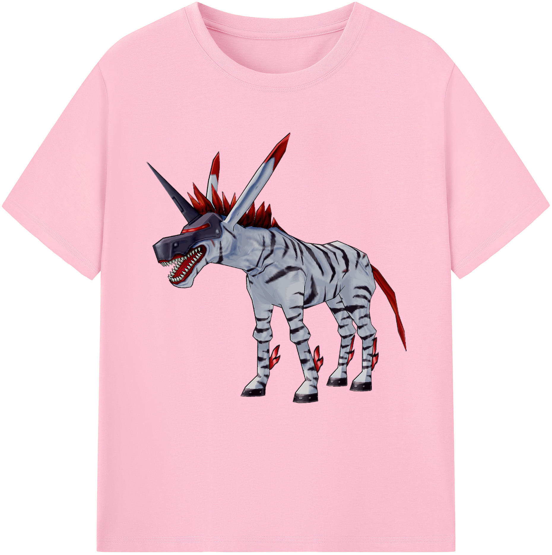 （画像用） Digimon デジタルモンスター/デジモン 綿100％半袖Tシャツ（フロントプリント）
