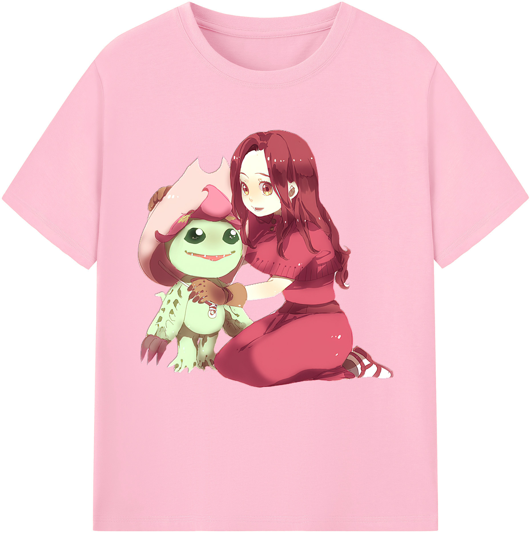 （画像用） Digimon デジタルモンスター/デジモン 綿100％半袖Tシャツ（フロントプリント）