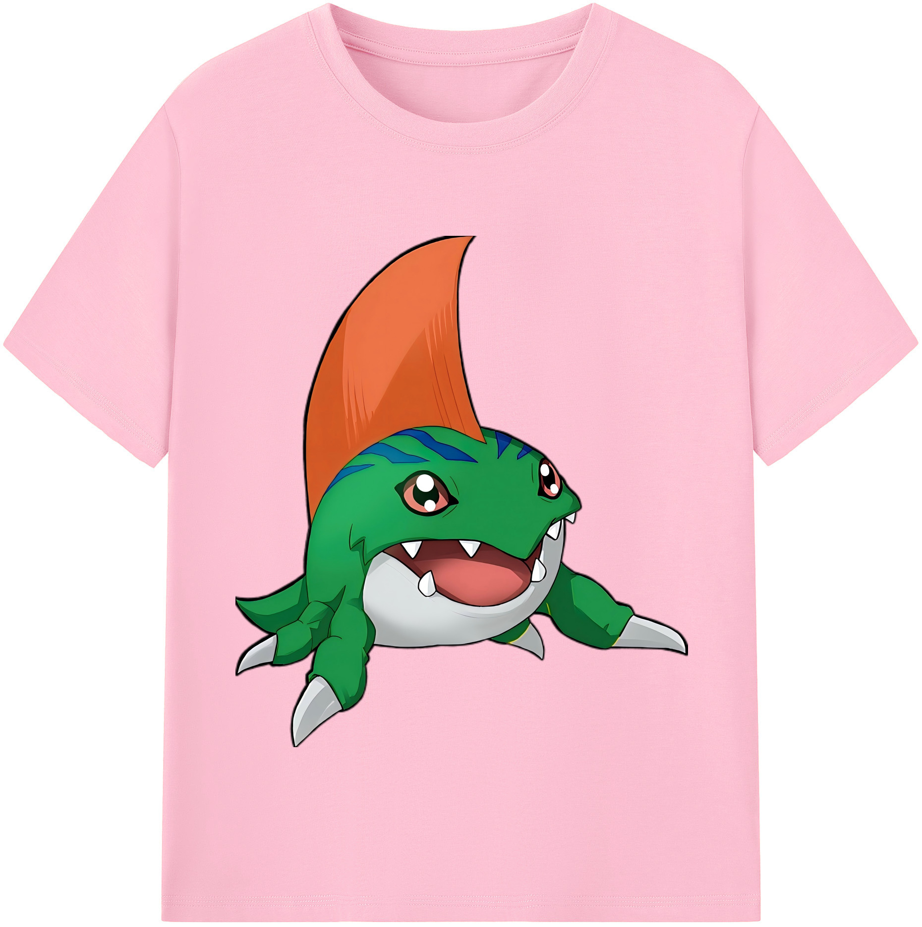 （画像用） Digimon デジタルモンスター/デジモン 綿100％半袖Tシャツ（フロントプリント）