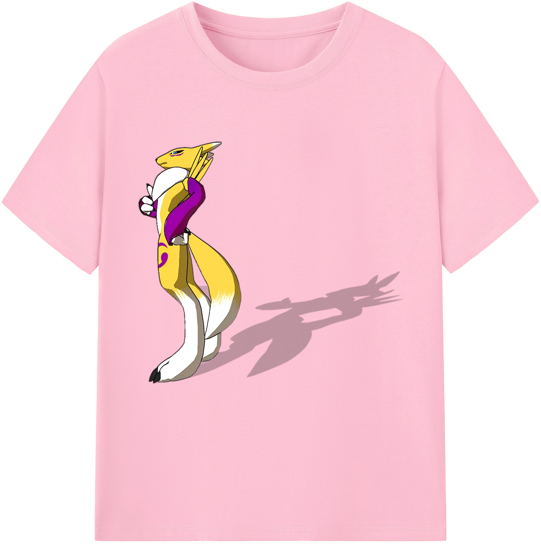 （画像用） Digimon デジタルモンスター/デジモン 綿100％半袖Tシャツ（フロントプリント）