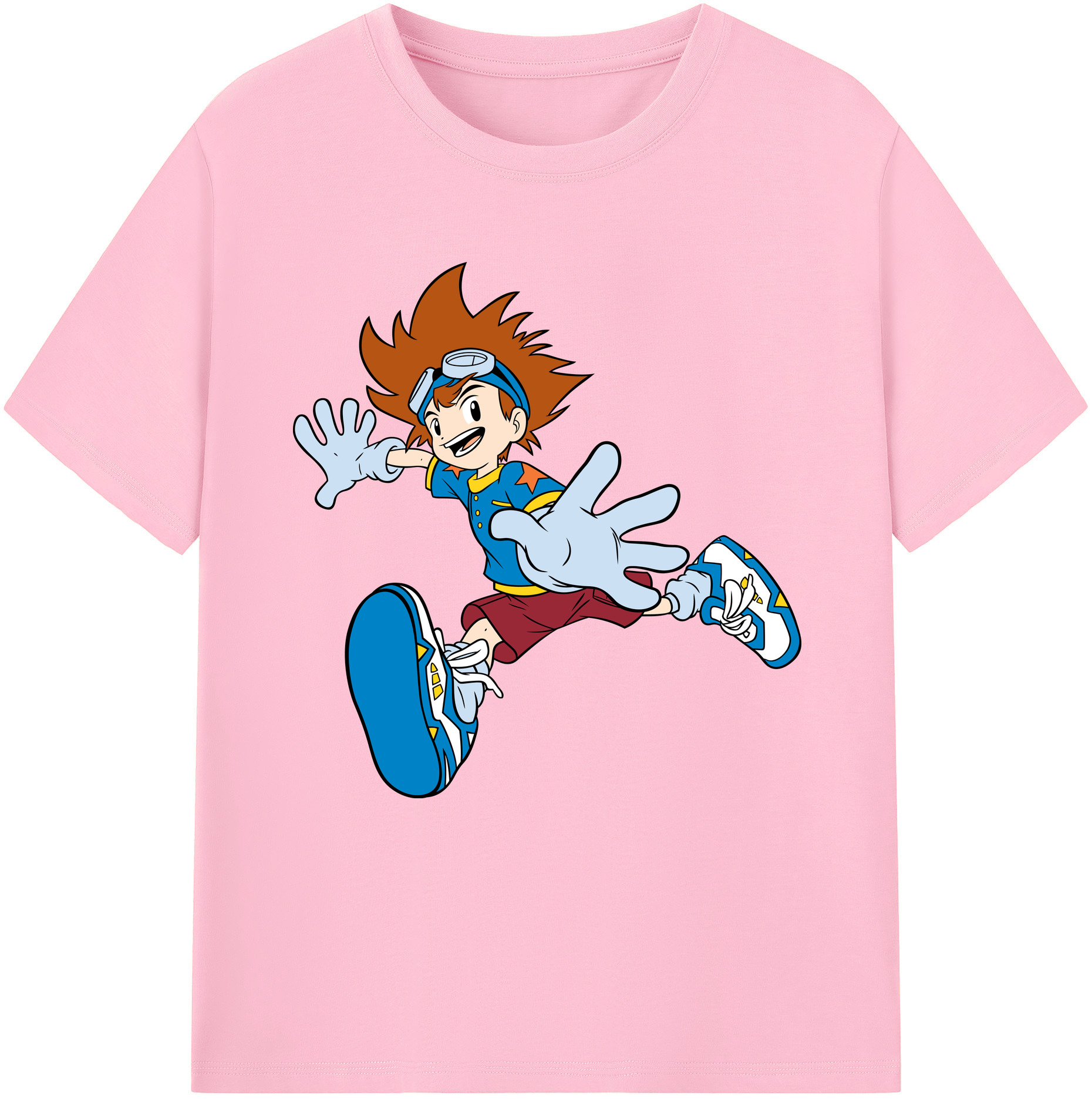 （画像用） Digimon デジタルモンスター/デジモン 綿100％半袖Tシャツ（フロントプリント）