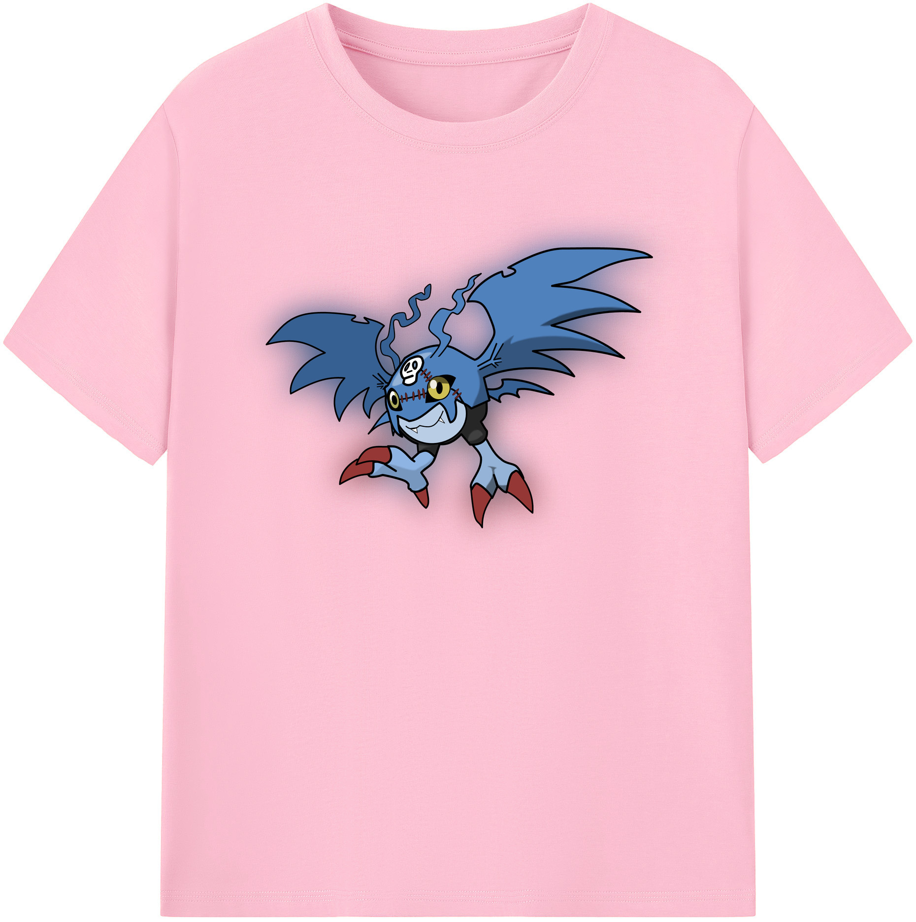 （画像用） Digimon デジタルモンスター/デジモン 綿100％半袖Tシャツ（フロントプリント）
