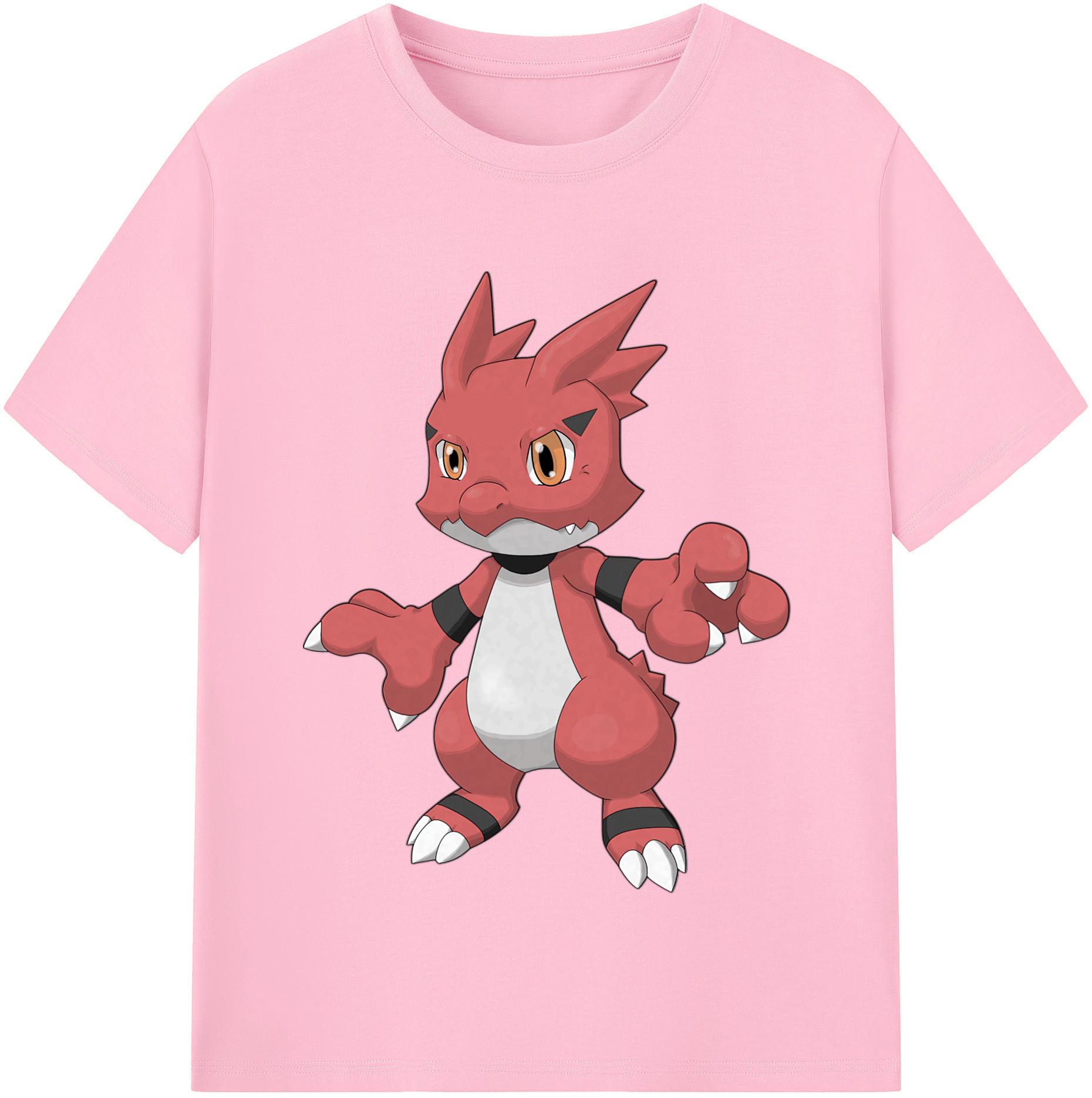 （画像用） Digimon デジタルモンスター/デジモン 綿100％半袖Tシャツ（フロントプリント）