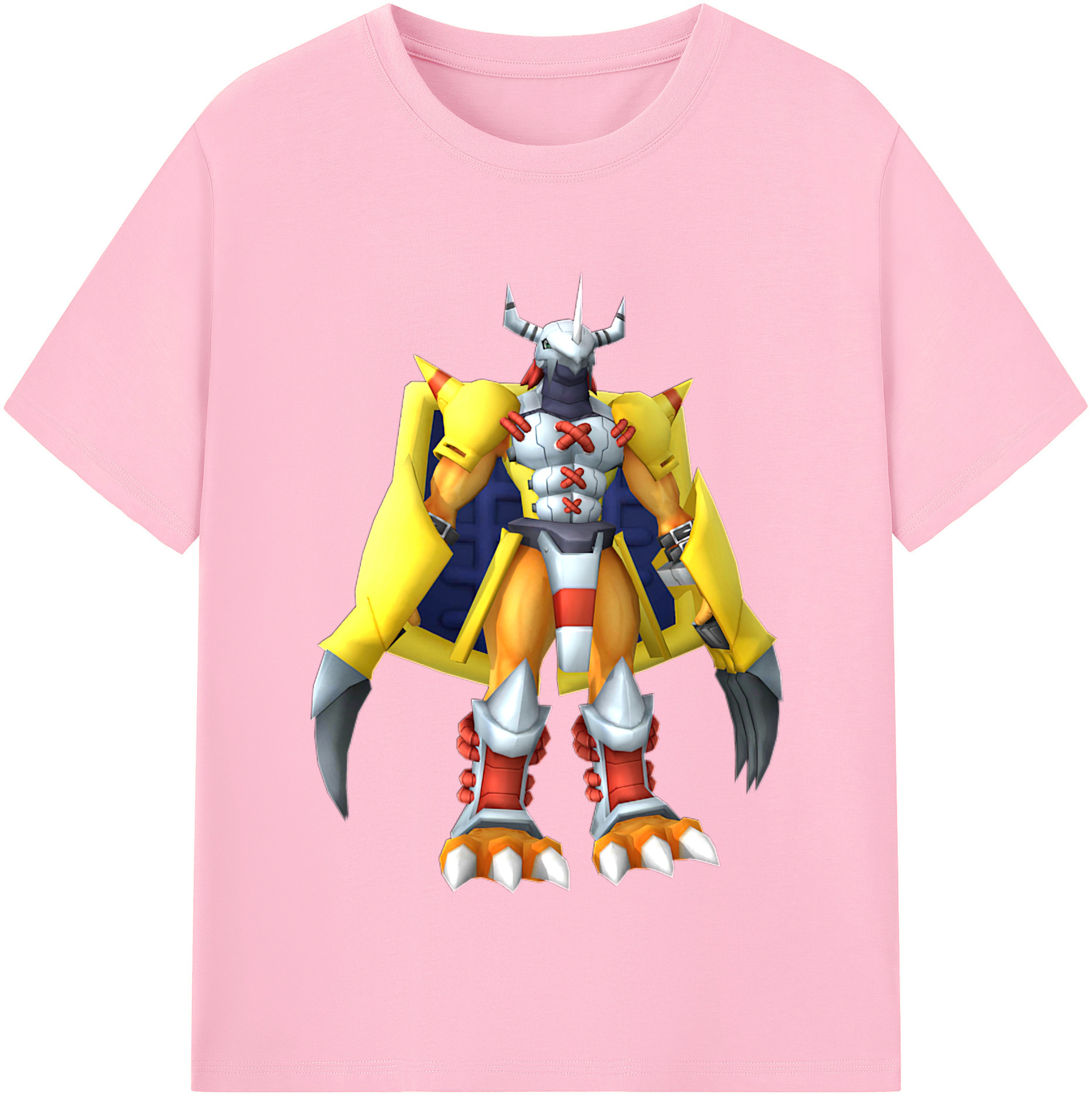 （画像用） Digimon デジタルモンスター/デジモン 綿100％半袖Tシャツ（フロントプリント）
