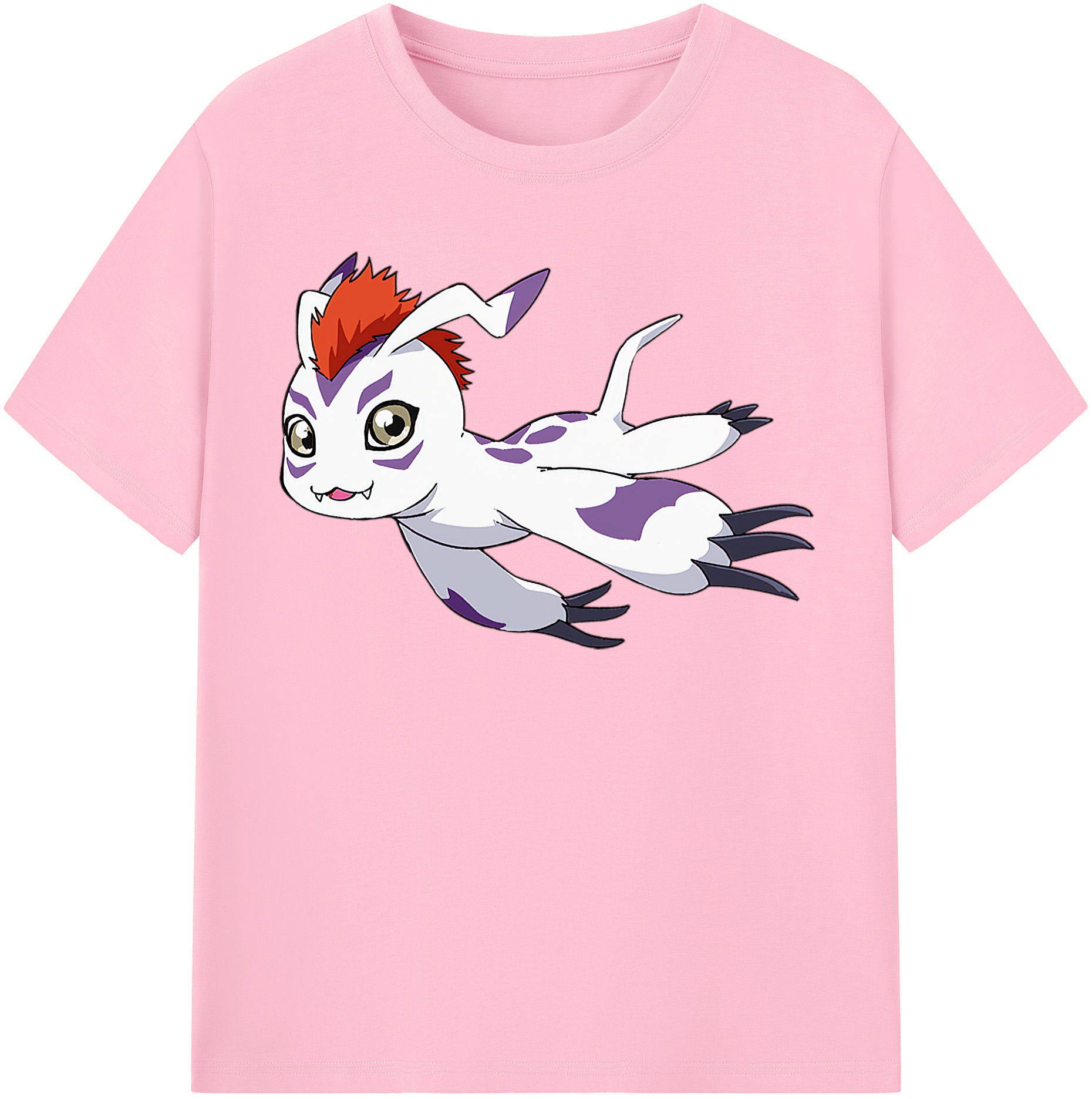 （画像用） Digimon デジタルモンスター/デジモン 綿100％半袖Tシャツ（フロントプリント）