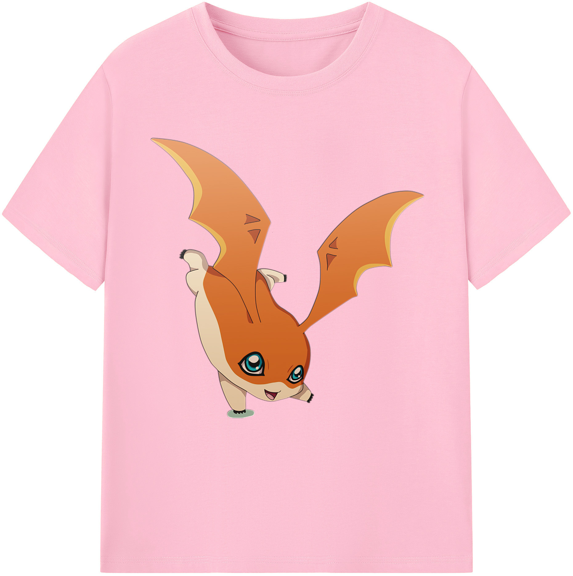 （画像用） Digimon デジタルモンスター/デジモン 綿100％半袖Tシャツ（フロントプリント）