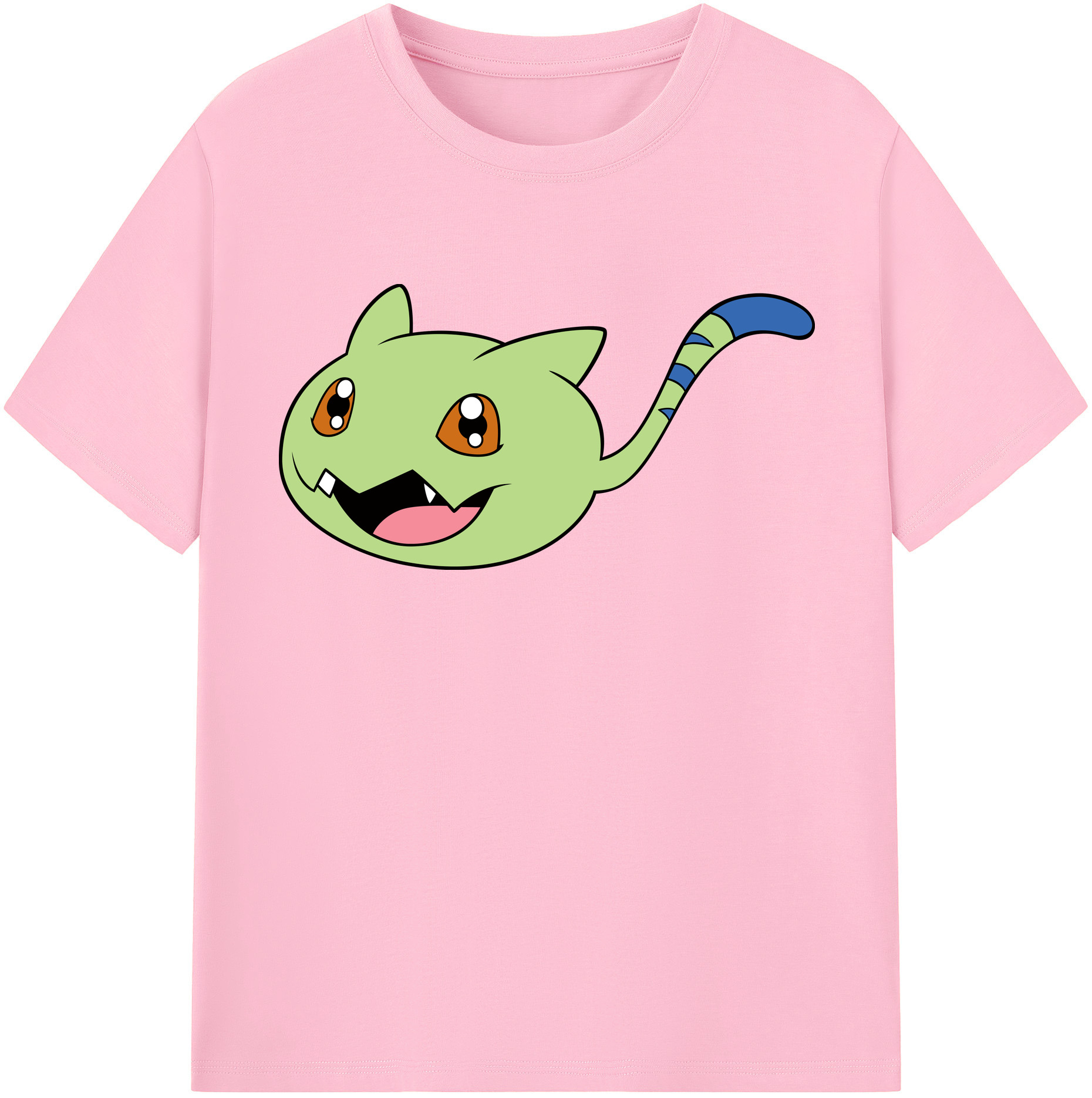 （画像用） Digimon デジタルモンスター/デジモン 綿100％半袖Tシャツ（フロントプリント）