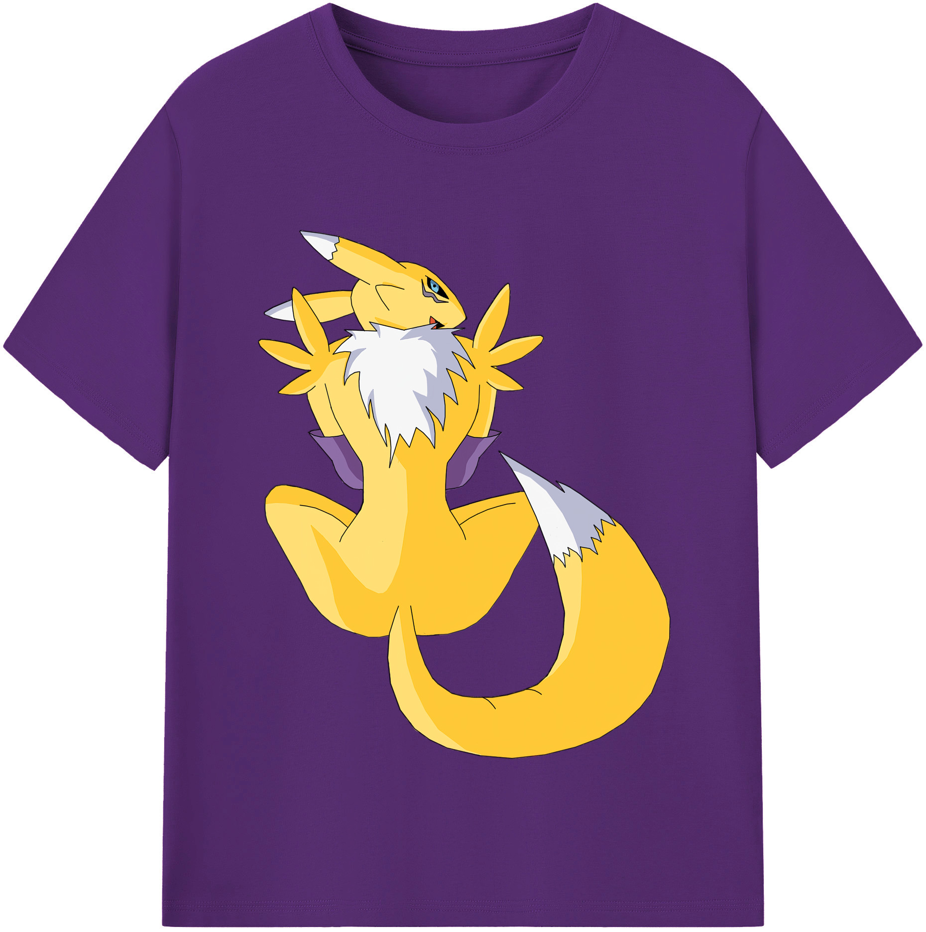 （画像用） Digimon デジタルモンスター/デジモン 綿100％半袖Tシャツ（フロントプリント）