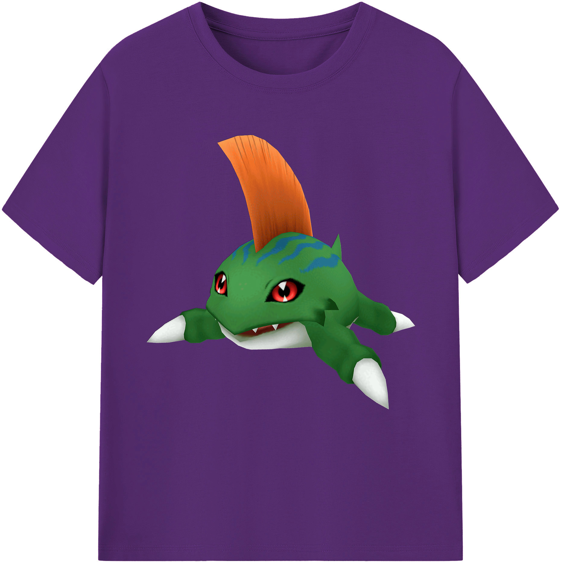 （画像用） Digimon デジタルモンスター/デジモン 綿100％半袖Tシャツ（フロントプリント）
