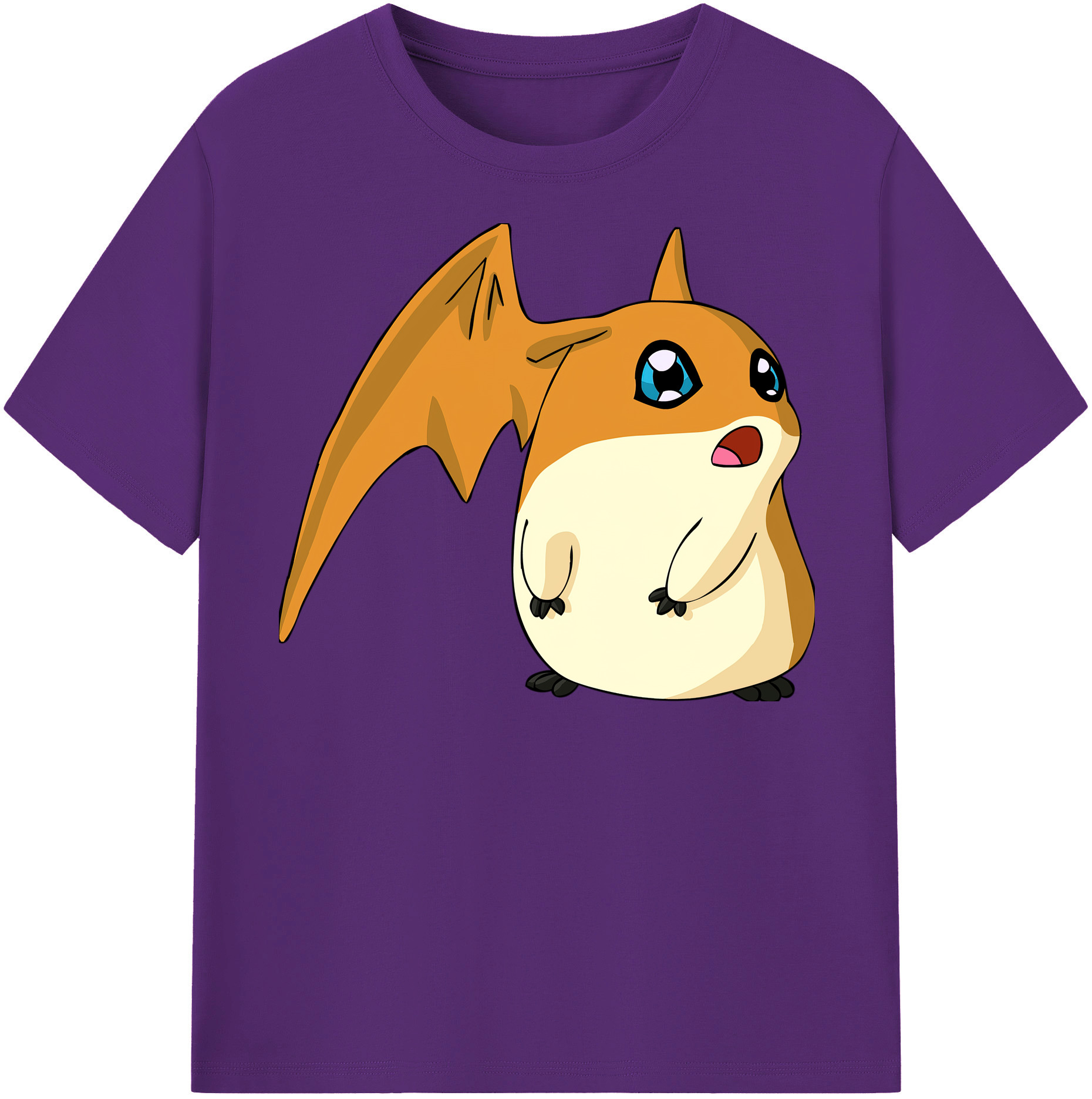（画像用） Digimon デジタルモンスター/デジモン 綿100％半袖Tシャツ（フロントプリント）