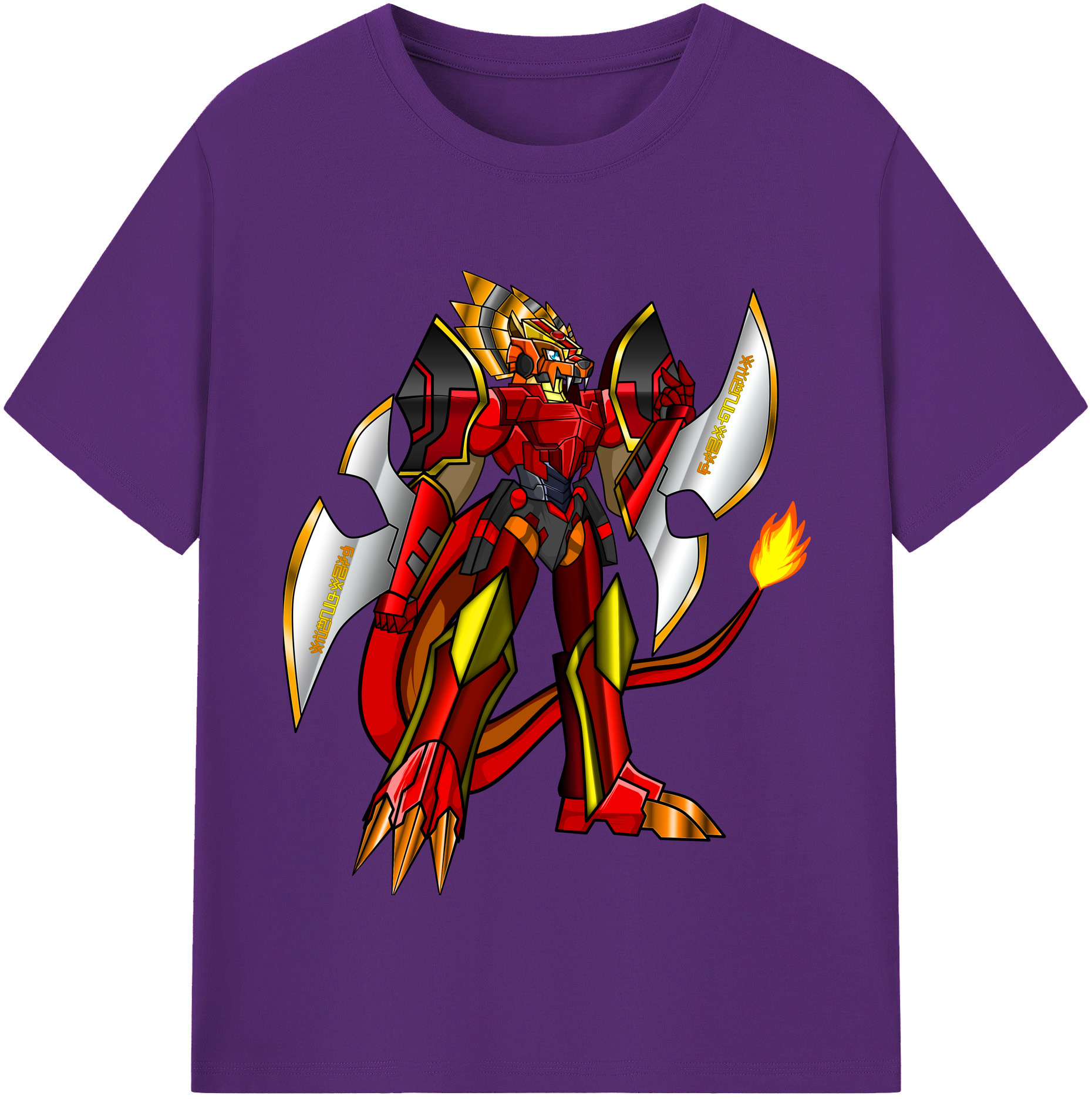 （画像用） Digimon デジタルモンスター/デジモン 綿100％半袖Tシャツ（フロントプリント）