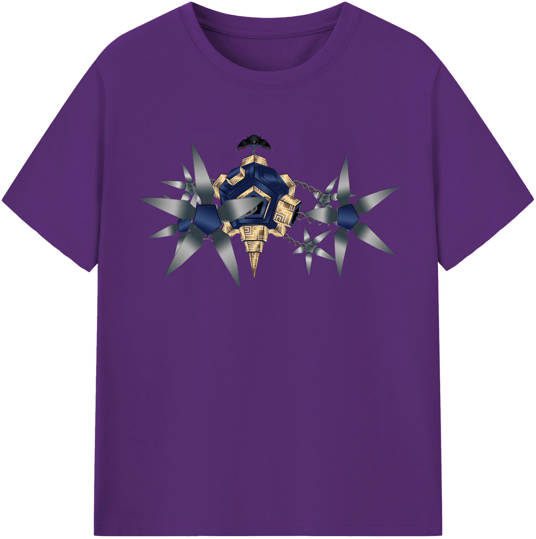 （画像用） Digimon デジタルモンスター/デジモン 綿100％半袖Tシャツ（フロントプリント）